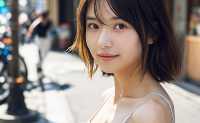 ポートレート風