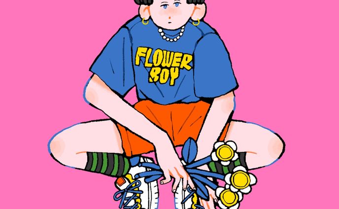 illustration、お笑い