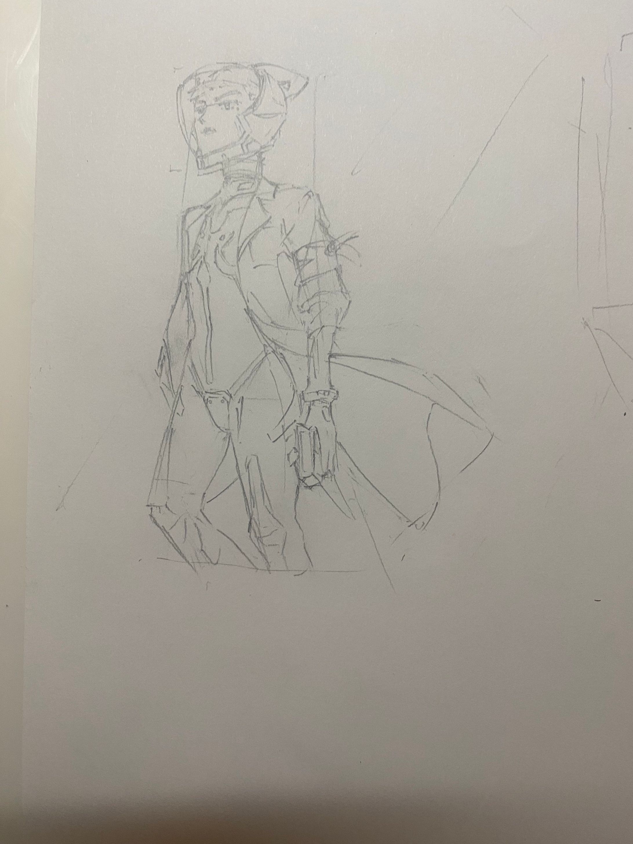 シンエヴァ模写　-1