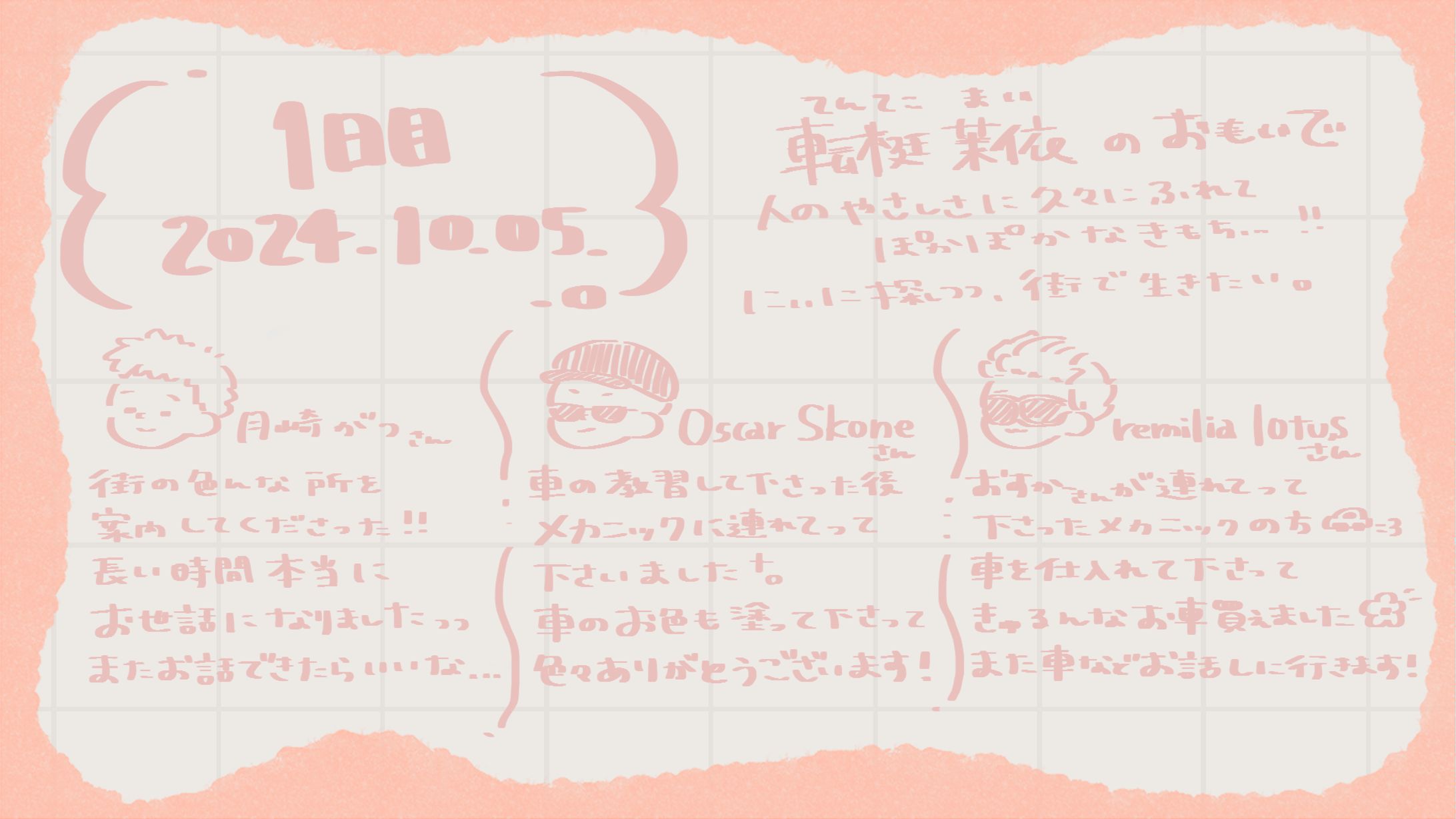 〚 work 〛 絵日記-1