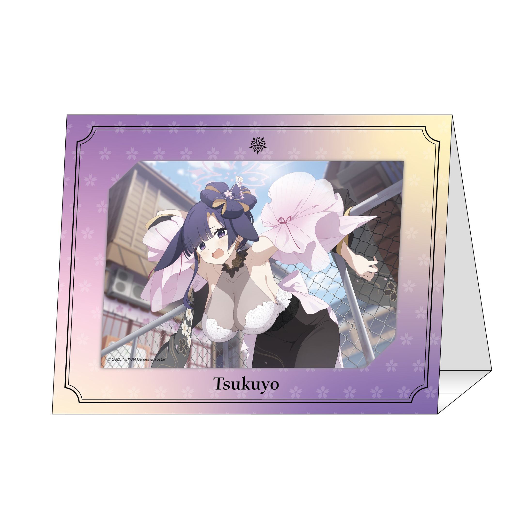 株式会社Yostar Shop ブルーアーカイブ「台紙付きブロマイド（ツクヨ（ドレス）」他1種 商品企画・デザイン-1