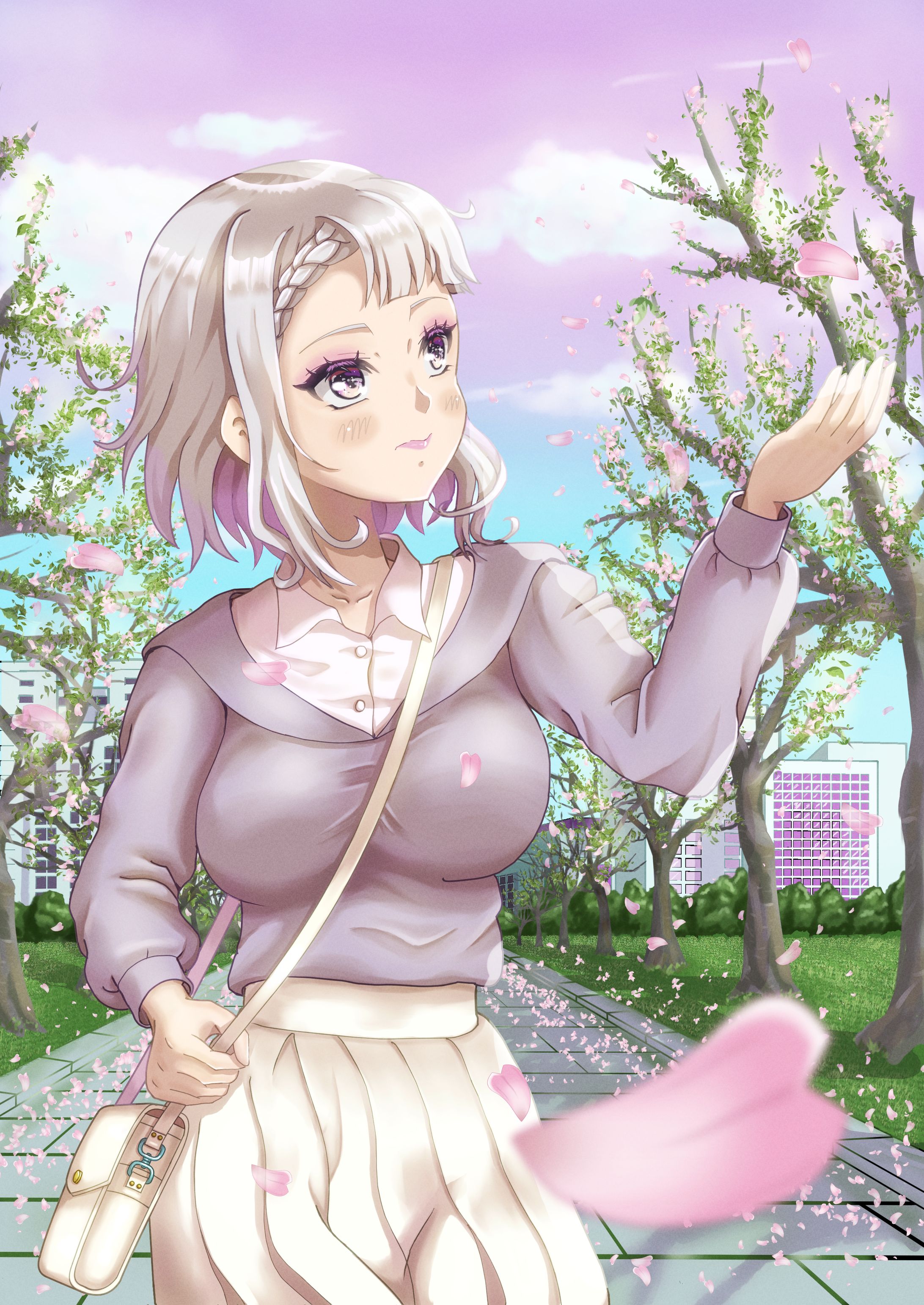 今年の桜も終わっちゃうね-1