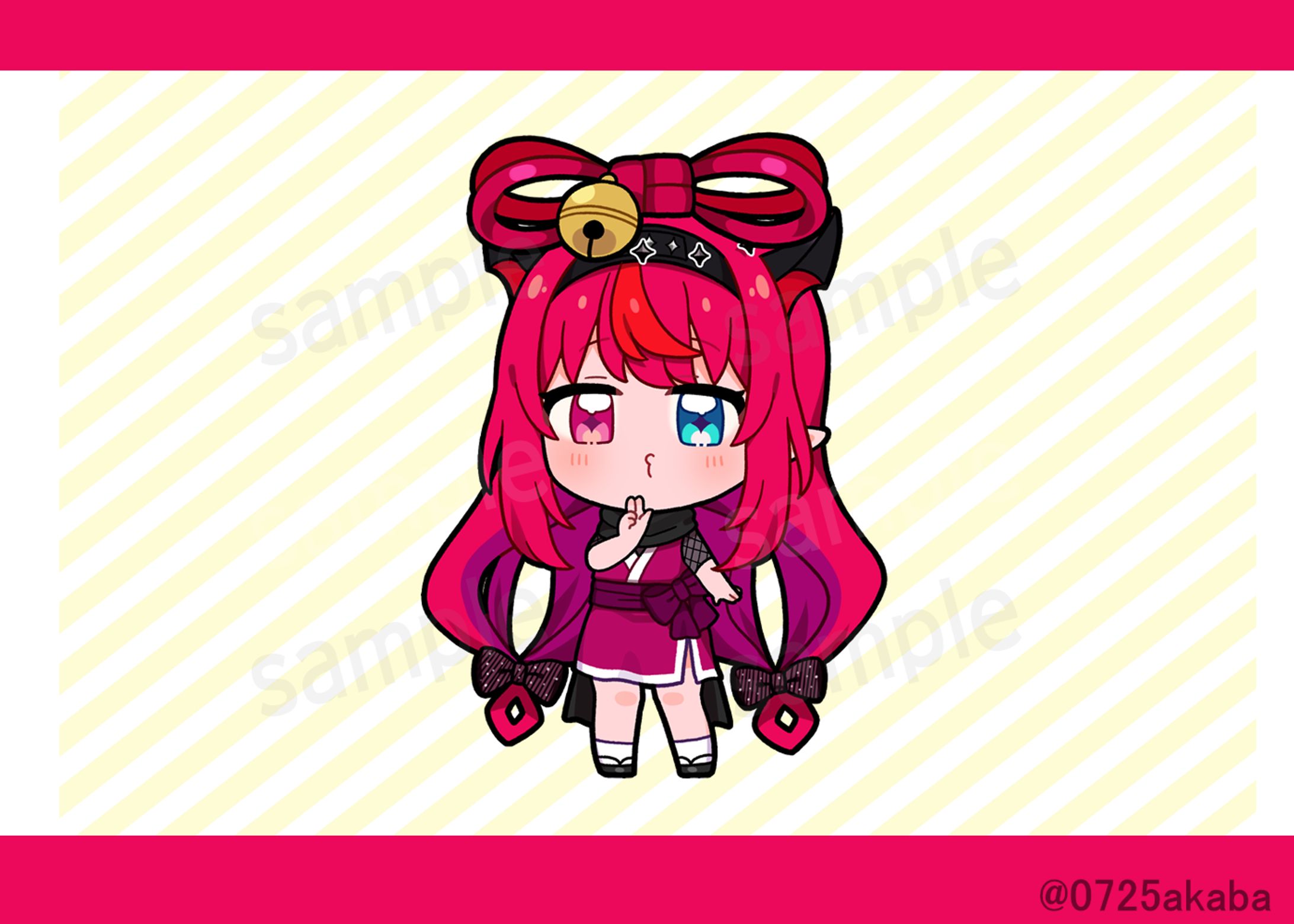 ホロライブEN　IRyS　配信用イラスト-1