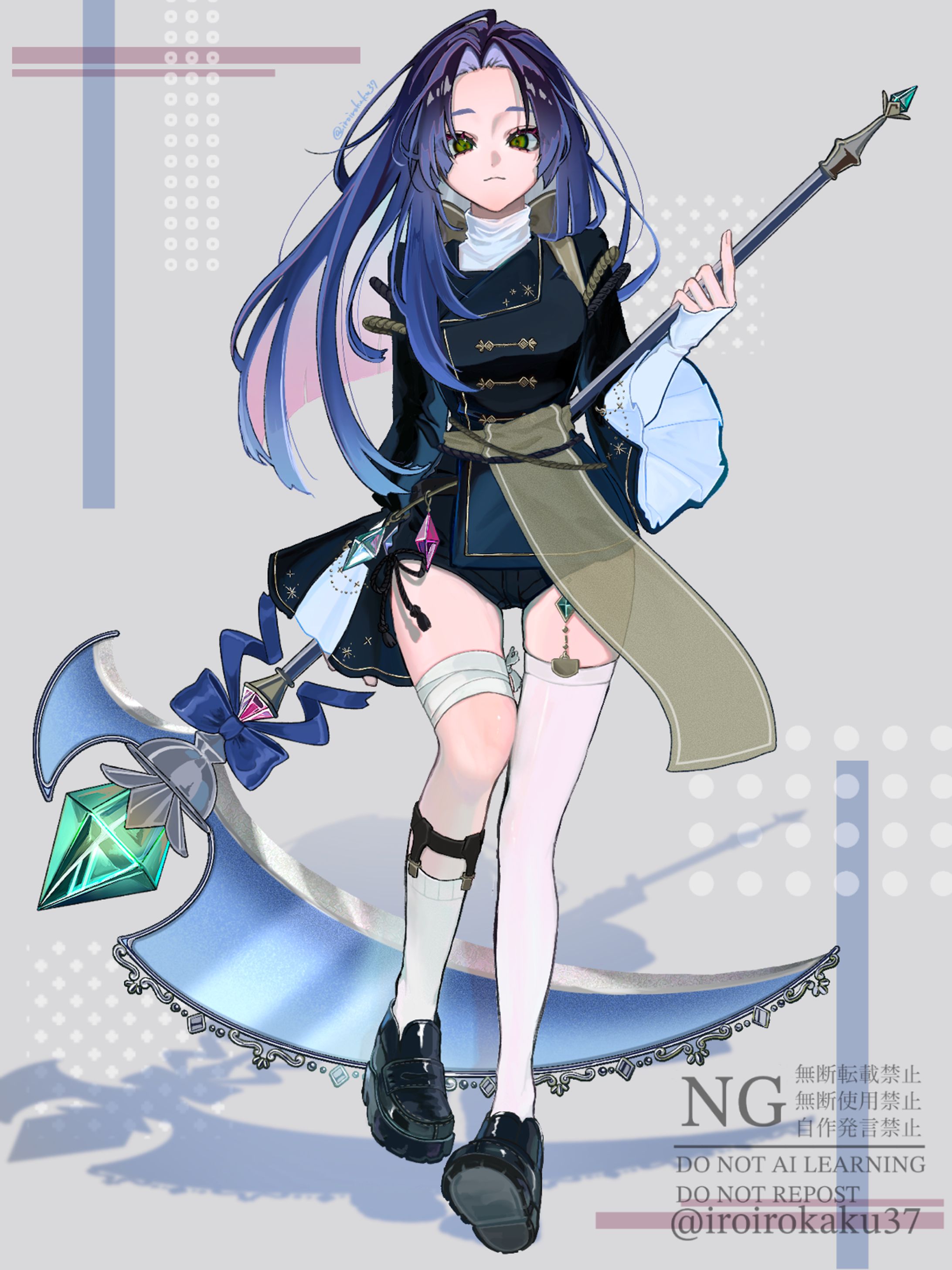 OC 大鎌使いの少女-1