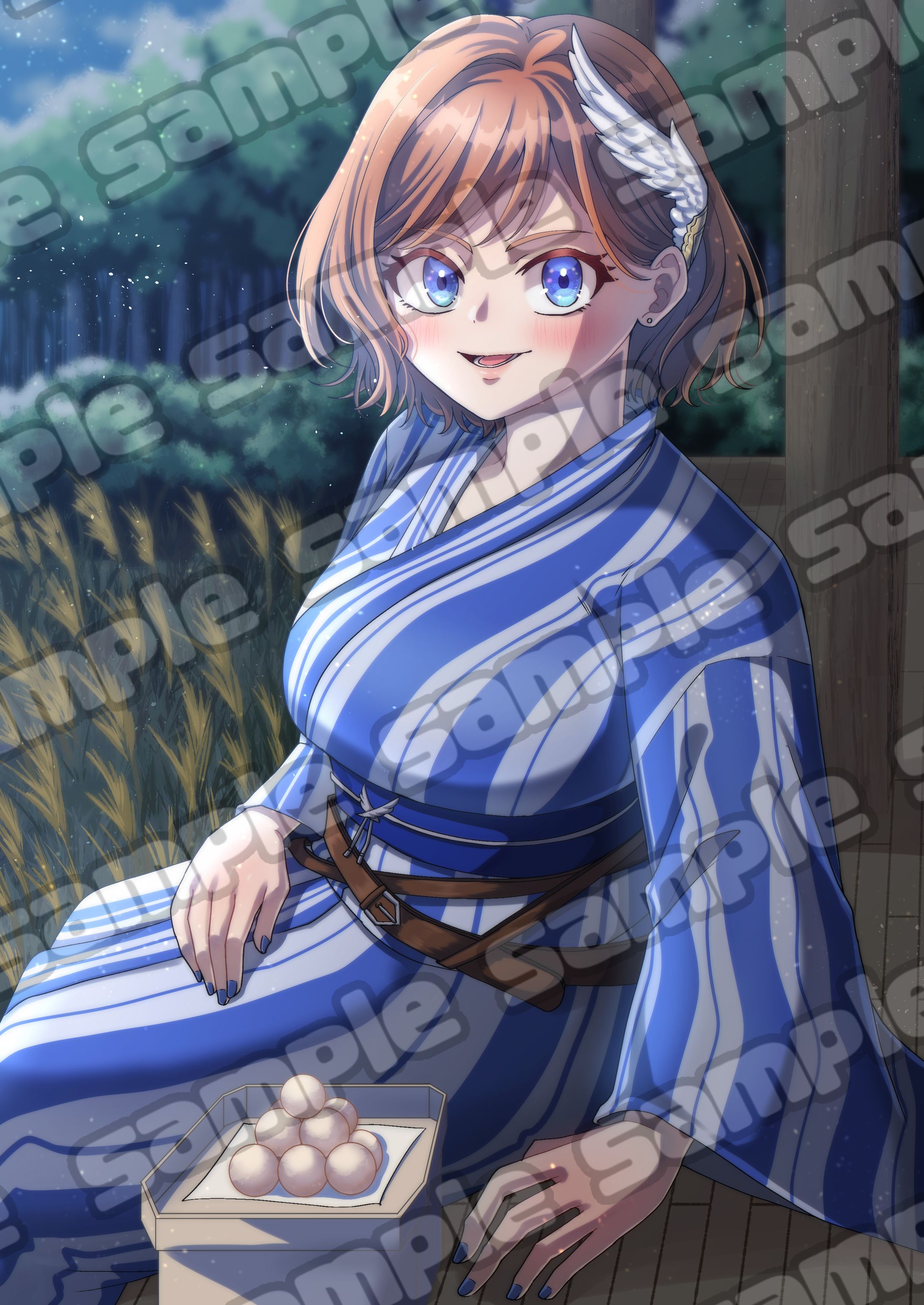 【お仕事】お月見イラスト-1
