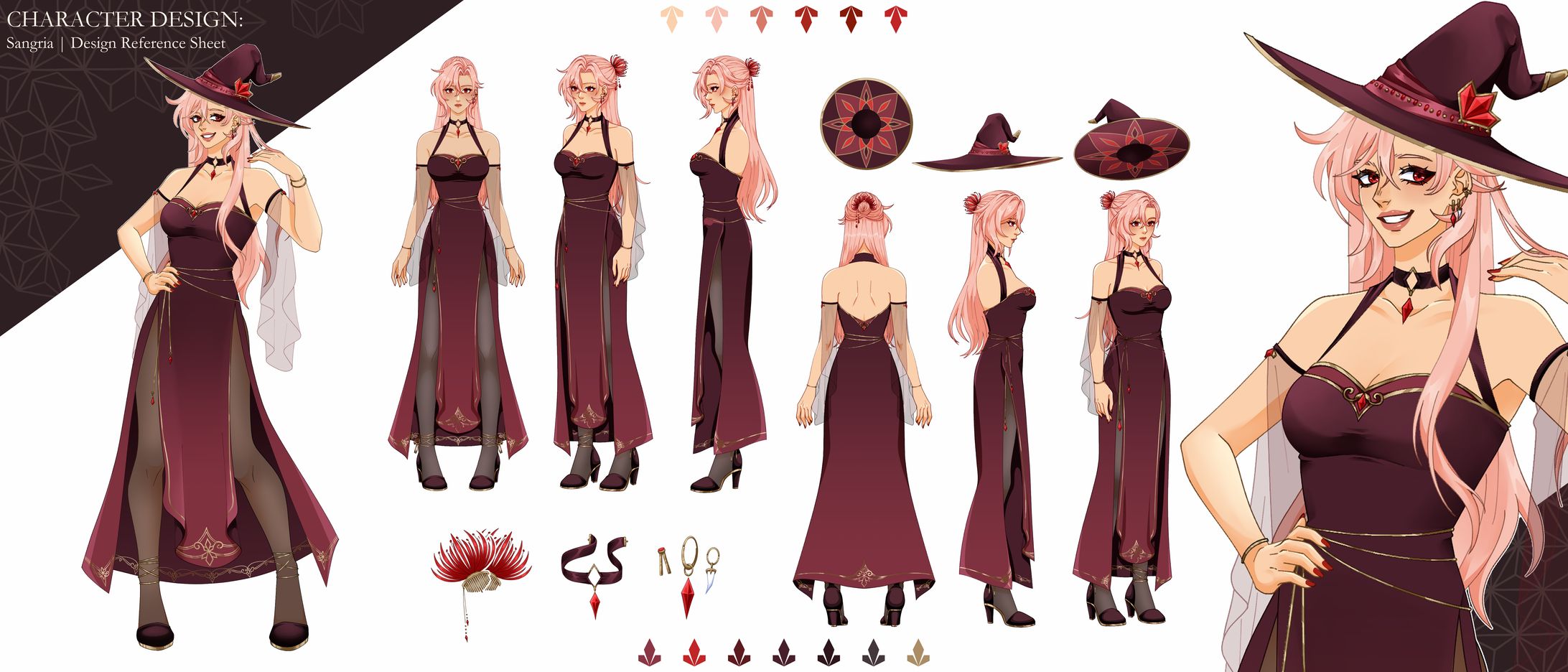 Character Design || Sangria-1