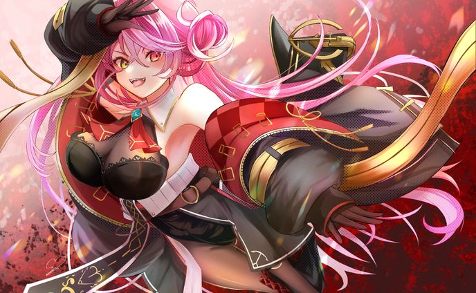 ファンアート｜ホロライブ 宝鐘マリン