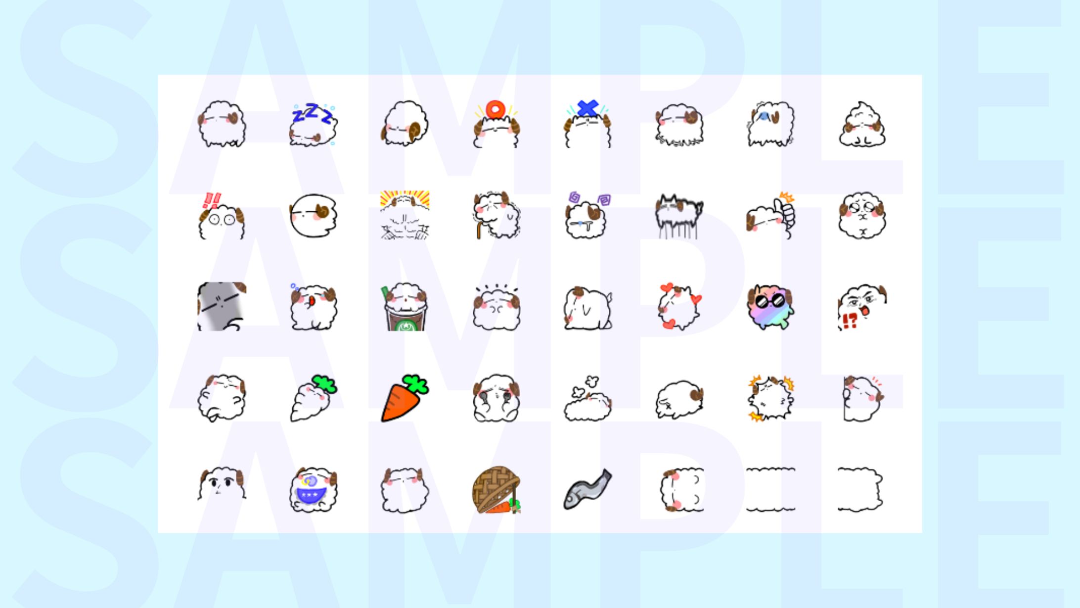 ひつじちゃん絵文字-1