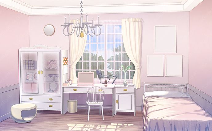 絵、配信部屋