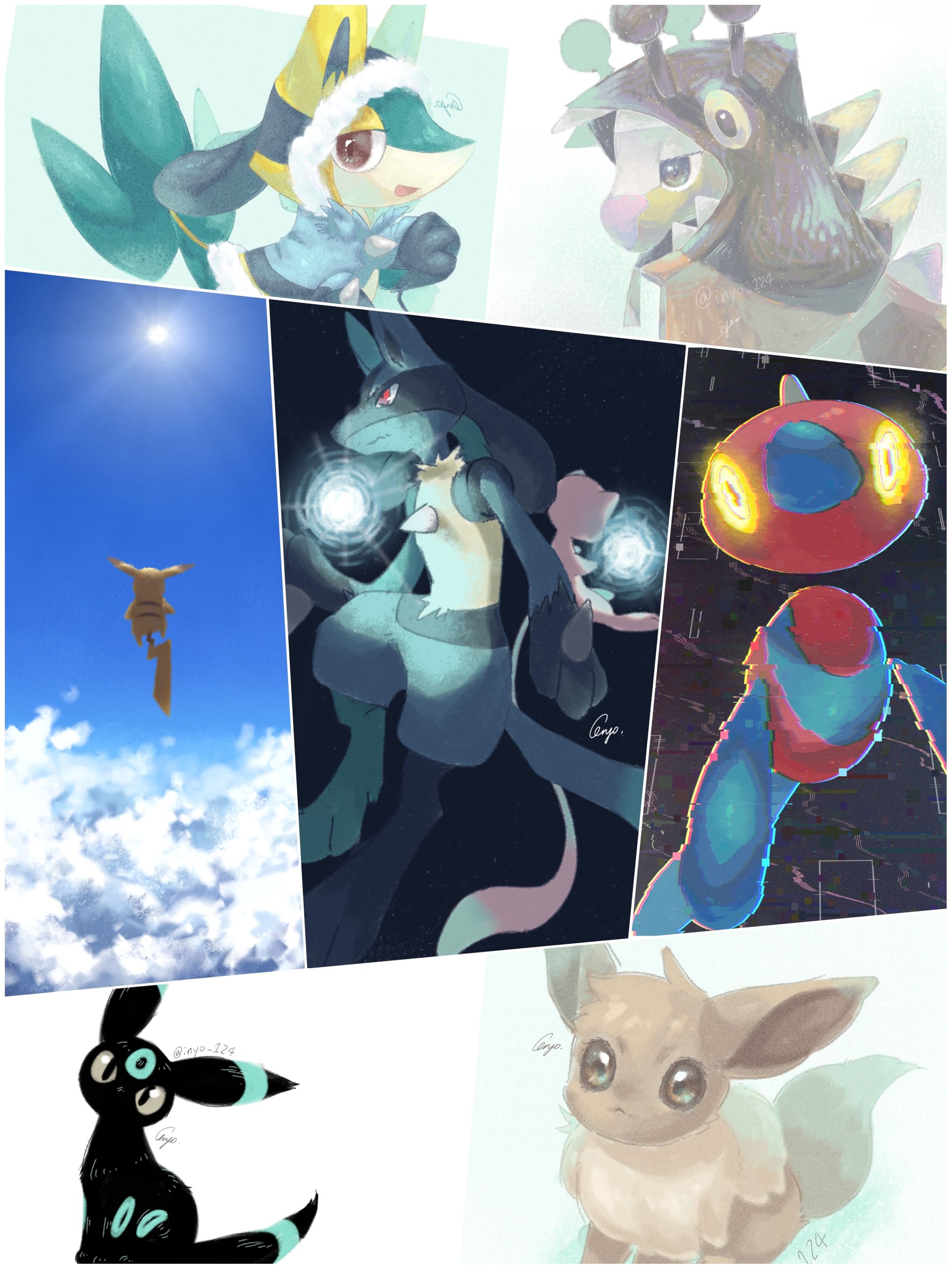 オリジナル，2次創作イラスト-1