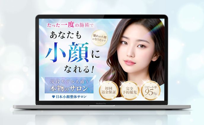 【LP】小顔整体サロン