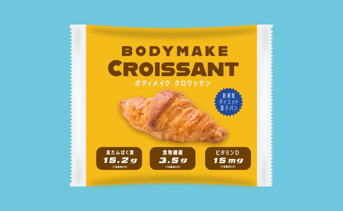 ダイエット食品「BODYMAKE CROISSANT」