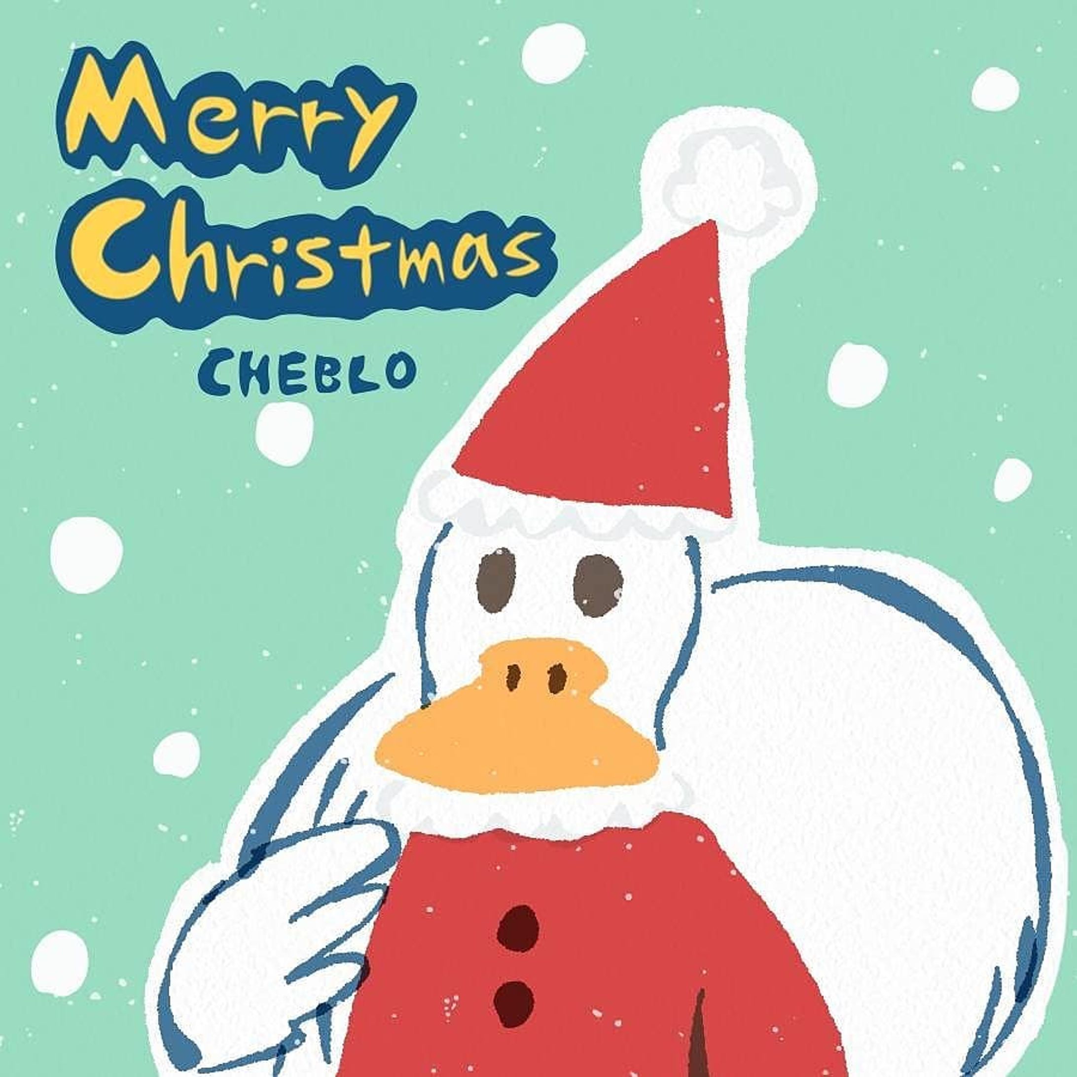 メリークリスマス🎄🎅
.
.
このイラストを見た人は、今日HAPPYな夢を見れるよ🌈💞
.
.
Good night🌟
.
.
#Xmas #メリークリスマス #イラスト #サンタ #サンタクロース #あひる #ダック #アニマル #santaclaus #winter #snow #プレゼント #おやすみ #クリスマス #illustrator #illustration #illust #pic #santa #duck #bird #present #冬 #キャラクター #character #cheblocrafthouse #cheblo-1