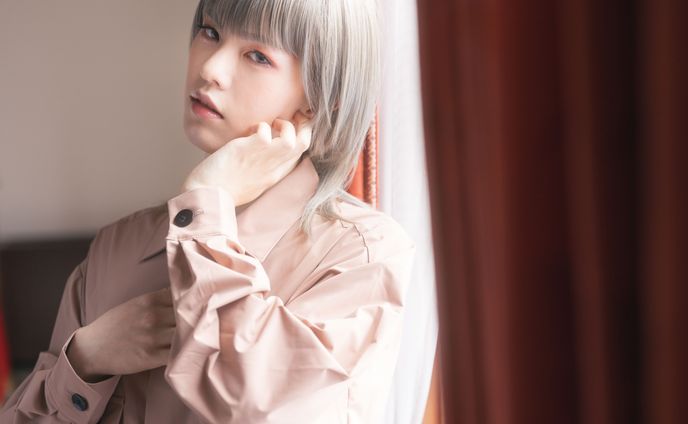 ジェンダーレスモデルPRの撮影