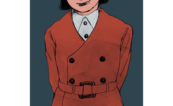 襟がないコートがほしいね  #illustration #drawing #croquis #イラスト #イラストレーション #アナログイラスト #クロッキー