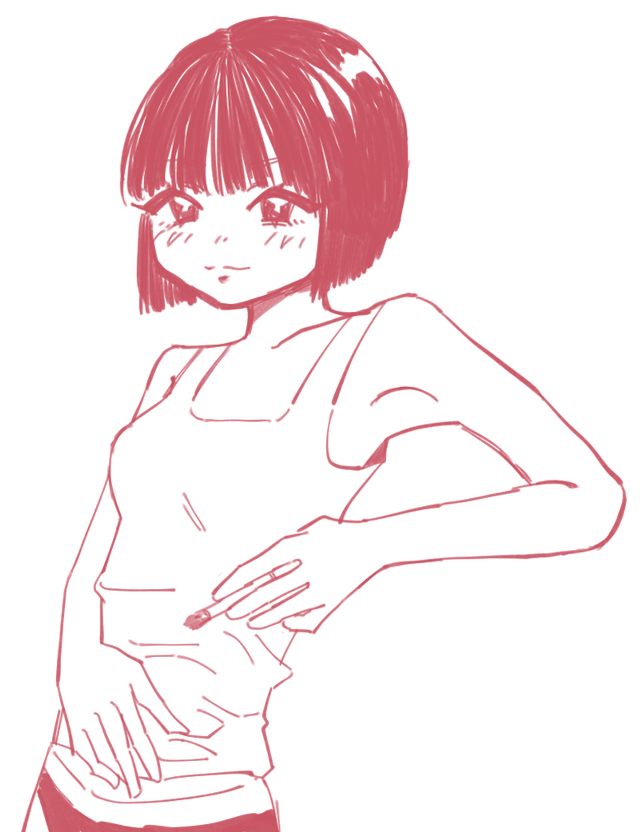 タバコwith女のコ-1