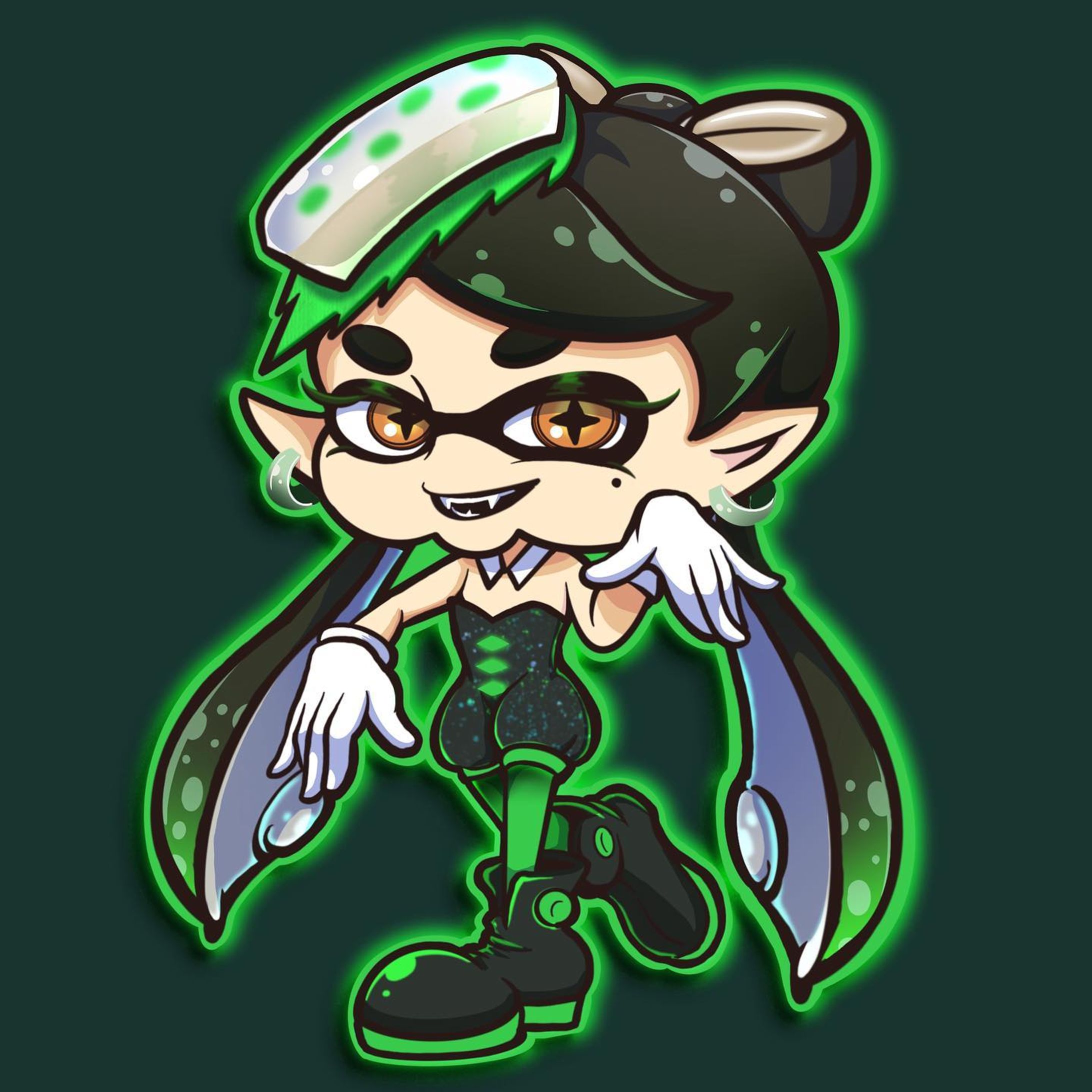 フェスの緑アオリちゃん
#TunTunToon 

#シオカラーズ #アオリちゃん 
#シオカラ節 
#イラスト #スプライラスト #スプラ3 #イラストグラム #いらすとぐらむ #スプラトゥーン3 
#絵描きさんと繋がりたい #絵描きさんとつながりたい
 #カートゥーン #カートゥーンイラスト #カートゥン風イラスト 
#デフォルメ #デフォルメイラスト 
#procreate #digitalart #splatoon2 #splatoon3 #nintendo 
#illustration #illust #illustrator #art #drawing #cartoon #cartooncharacter-1