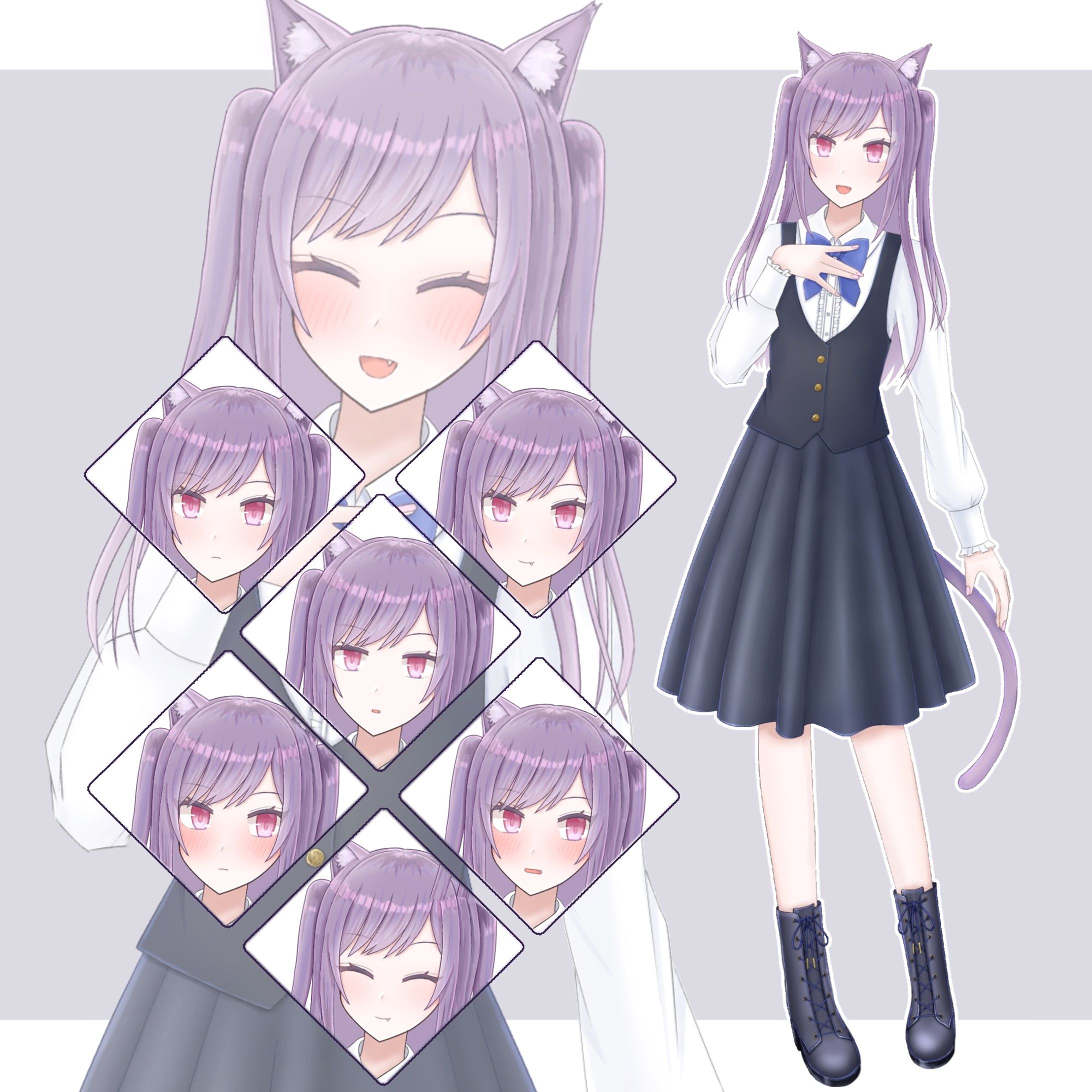 猫耳の女の子-1