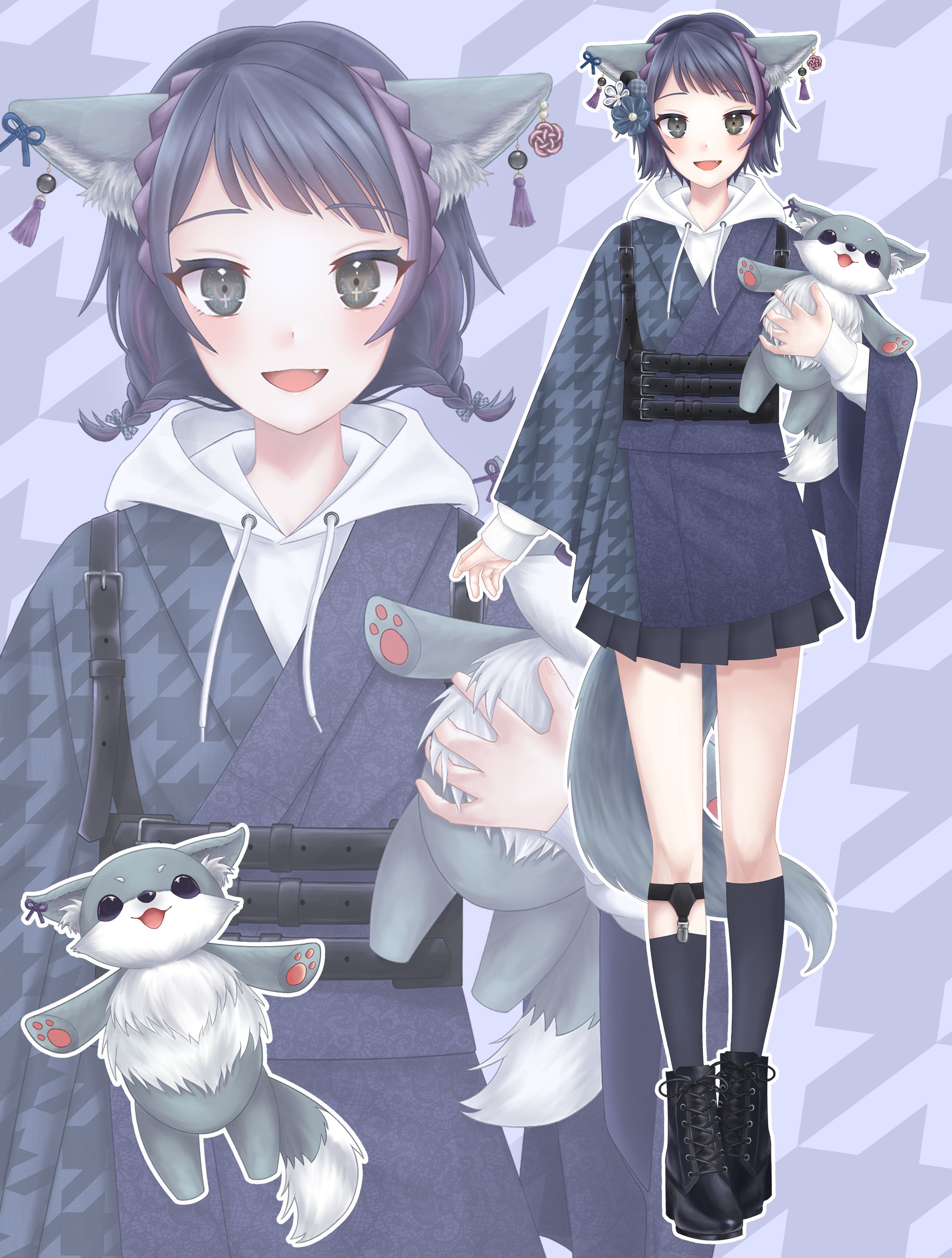 髪型差分あり　立ち絵-1