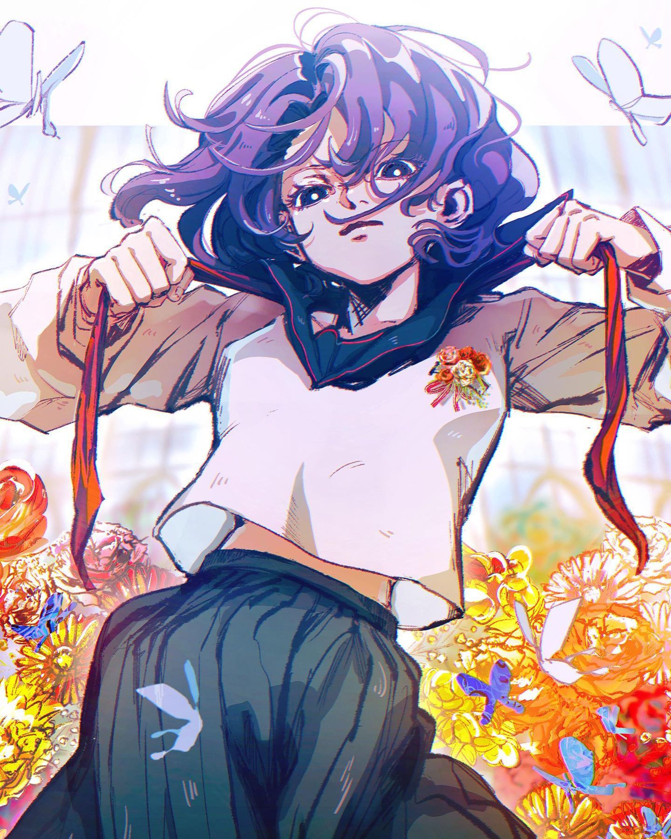 💐

『Graduation』

 #originalart 
 #illustration-1