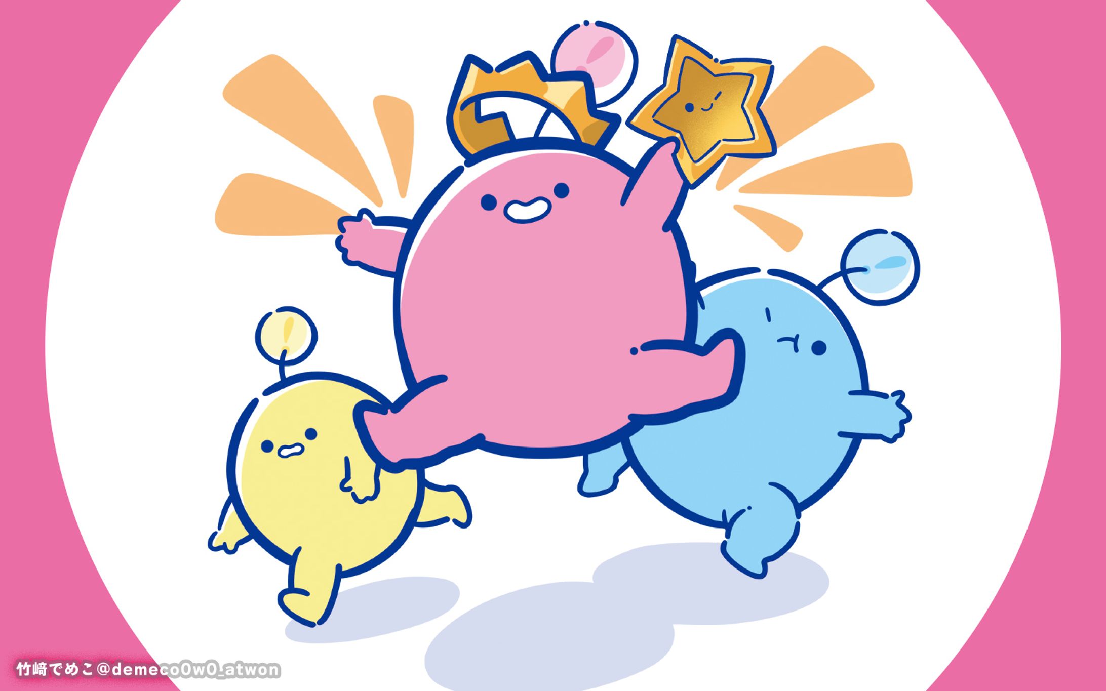 ピキパーク イラスト・カードデザイン-1