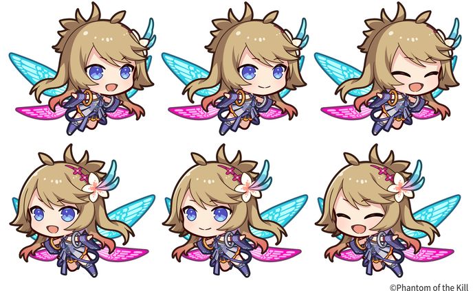 ファンキルオルタナ▶デフォルメイラスト(ここあ名義)
