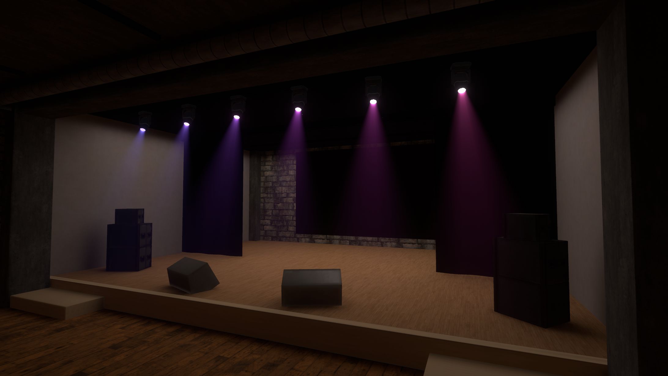 VRChat Vtuber Fesライブ会場制作-1