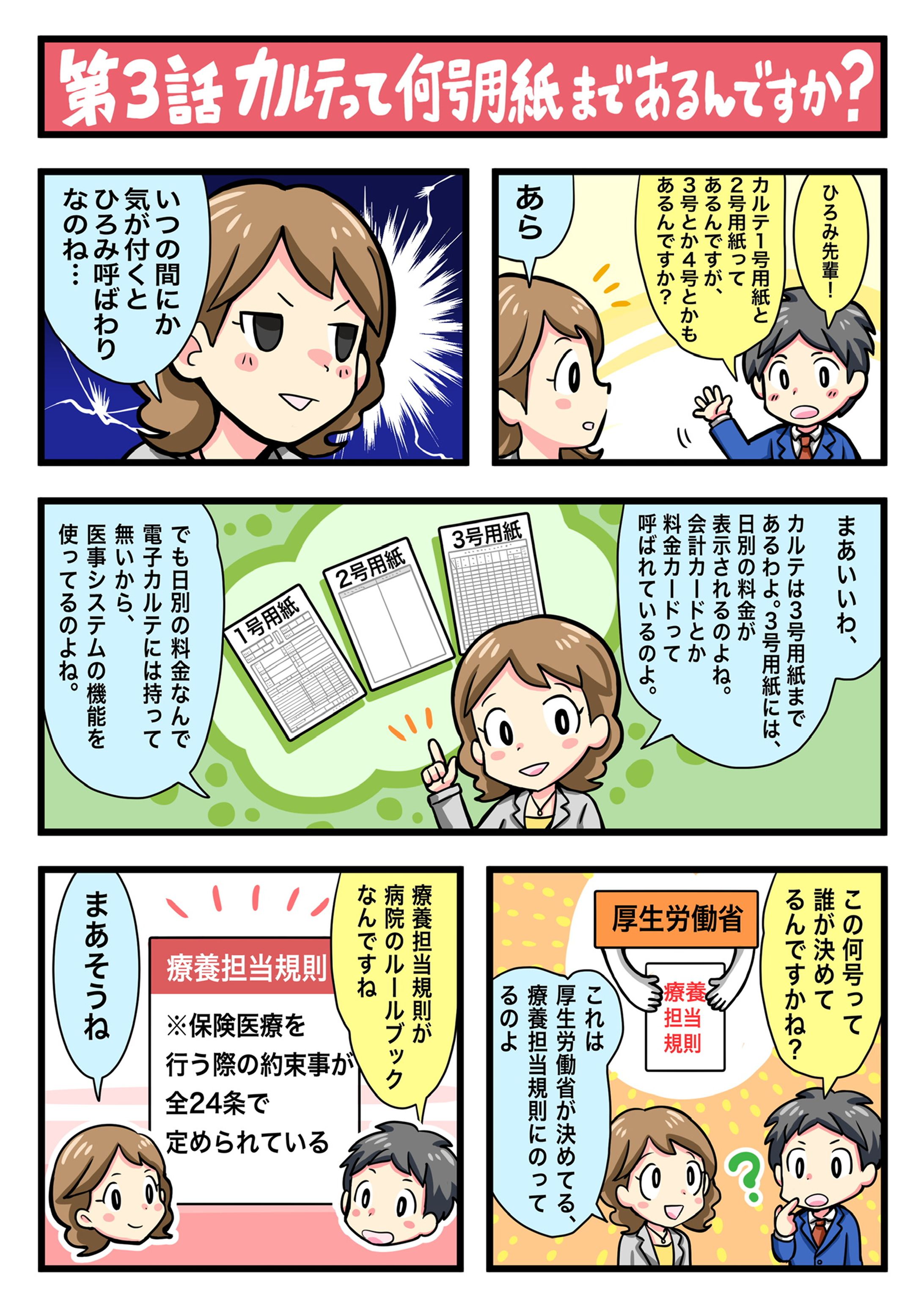医療関係の企業 漫画 第3話-1