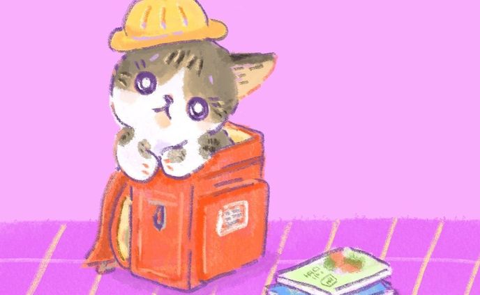 学校、illustration