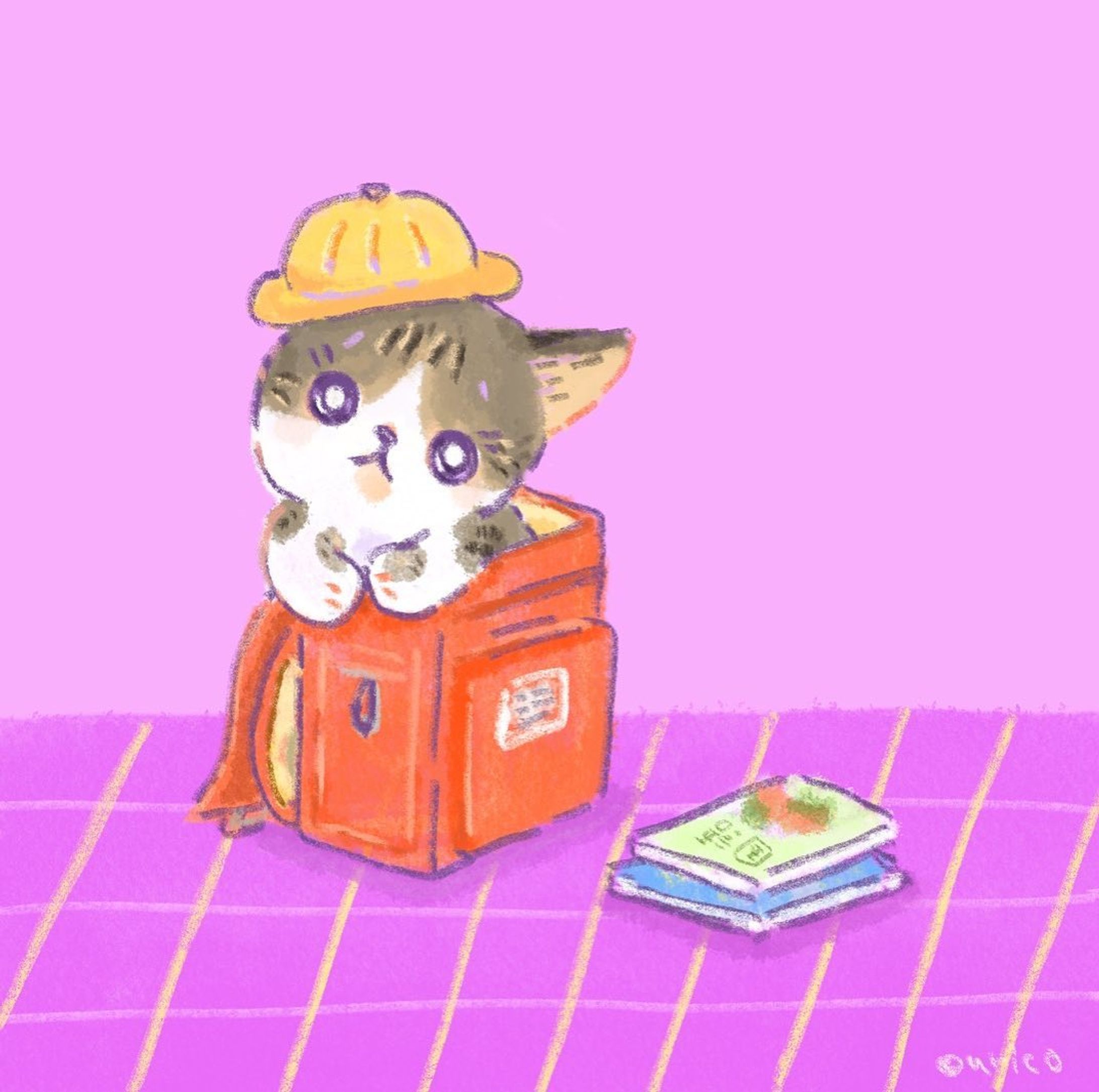 私も学校に行きたいな…🥺✨

@pomnoheya ぽむちゃんリクエストありがとうございました！
#illust #artwork #illustration #drawing #cuteart #cuteartwork #kawaiiart #いらすと #イラスト #ねこ #猫 #キャラクター #ほのぼの #絵  #いらすとぐらむ #イラストレーター #일러스트 #미술 #插图 #插畫 #猫イラスト#ゆるいイラスト#catillustration #イラストグラム#animalillustration#オリジナルイラスト#マンチカン#ランドセル-1