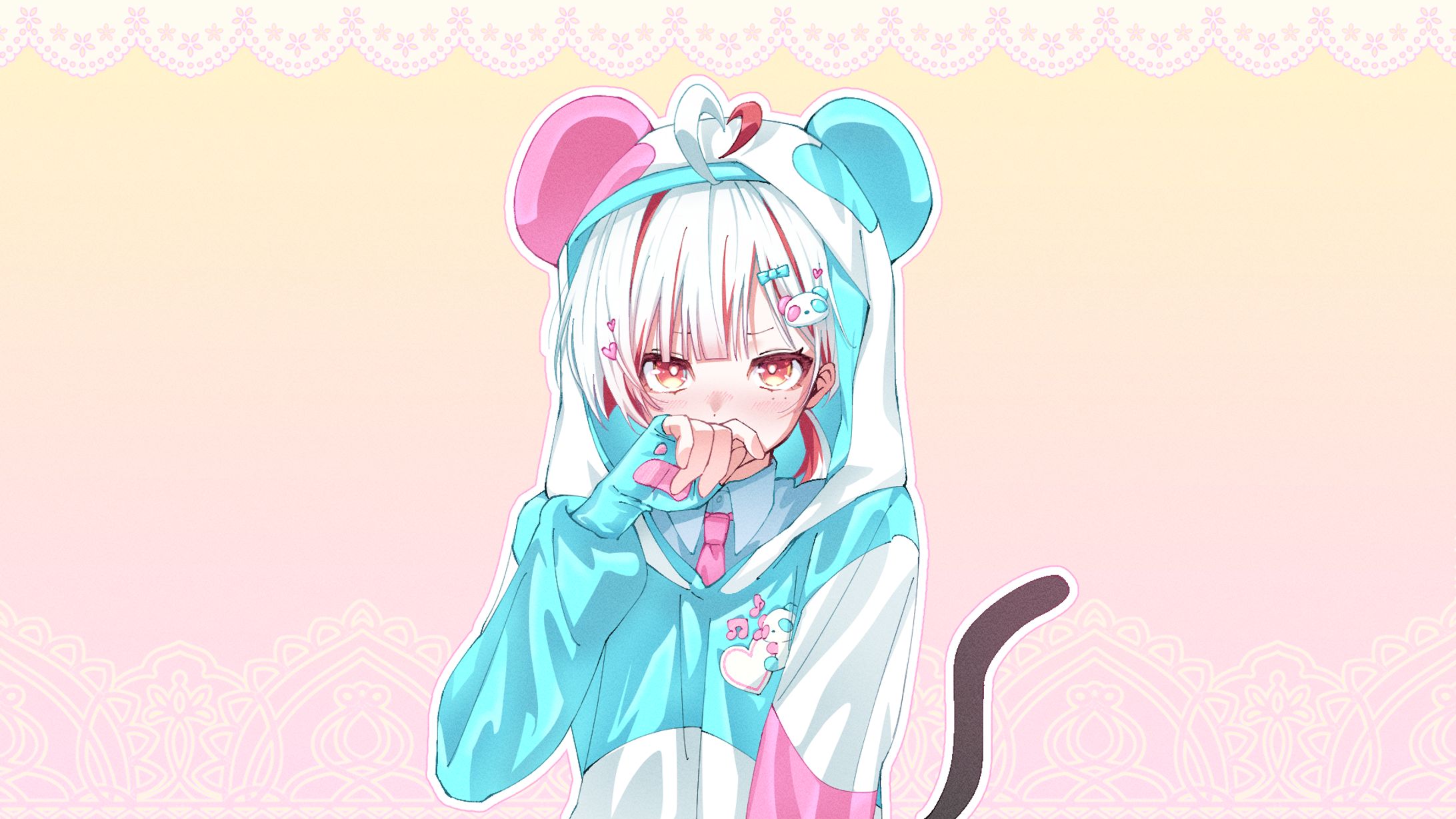 【commission】有難朱生様 歌ってみたイラスト-1