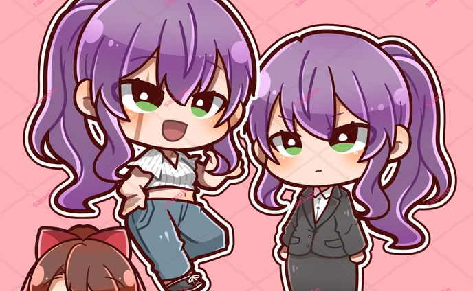 【ご依頼品】キャラクターイラスト全身