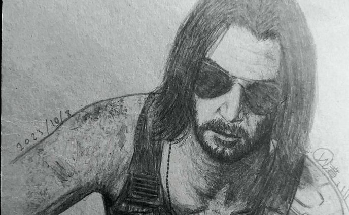 Johnny Silverhand

#cyberpunk #cyberpunk2077 #cyberpunkart #drawing #draw #drawings #sketch #art #artsy #artist #artgallery #johnnysilverhand #realisticdrawing