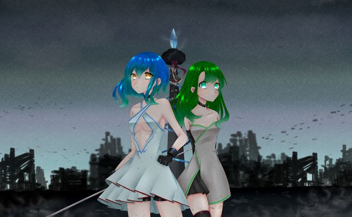 ゲーム世界観イラスト