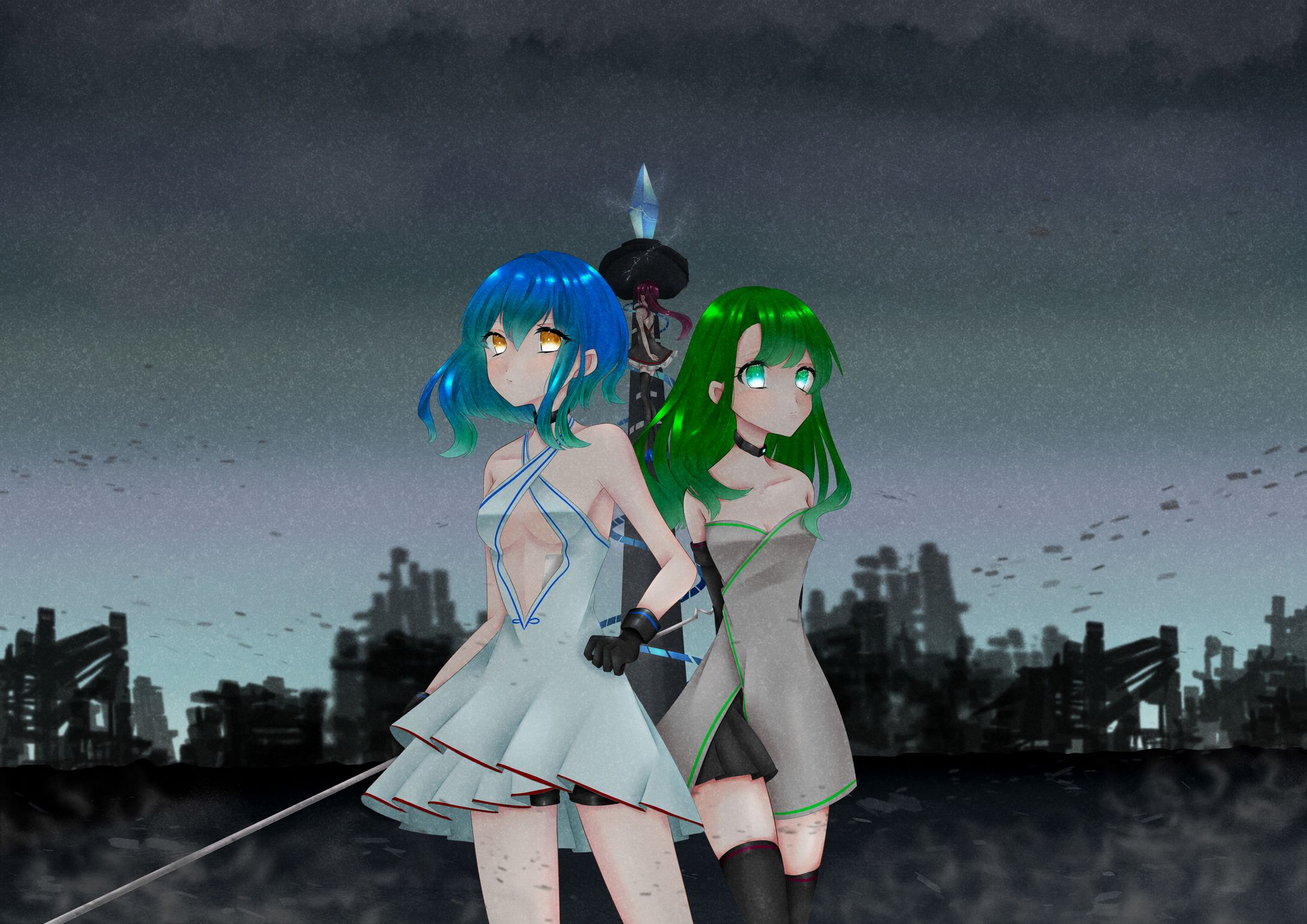 ゲーム世界観イラスト-1