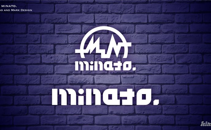DJ minato.様　ロゴ、ロゴマーク　デザイン