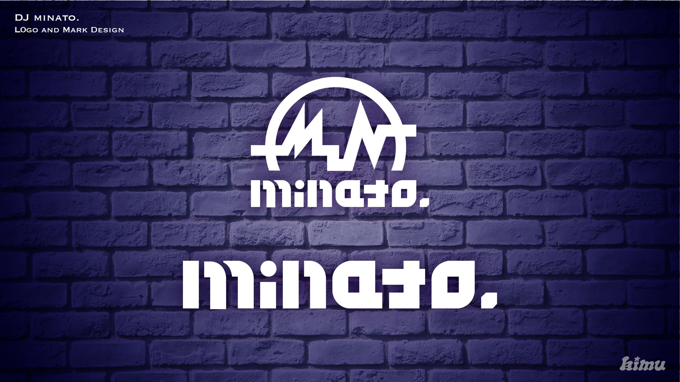 DJ minato.様　ロゴ、ロゴマーク　デザイン-1