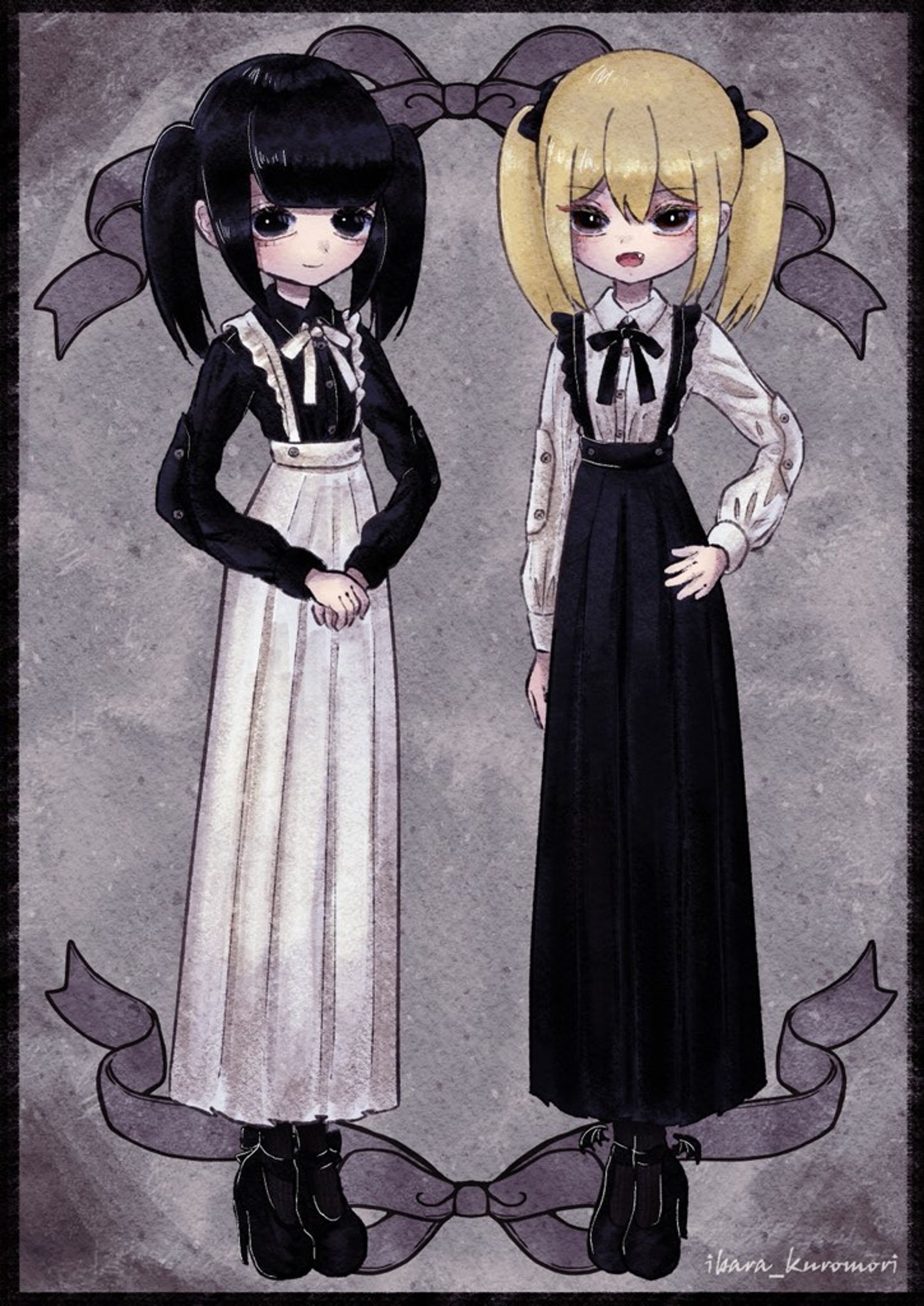 お洋服イラスト(メイドの日2021)-1