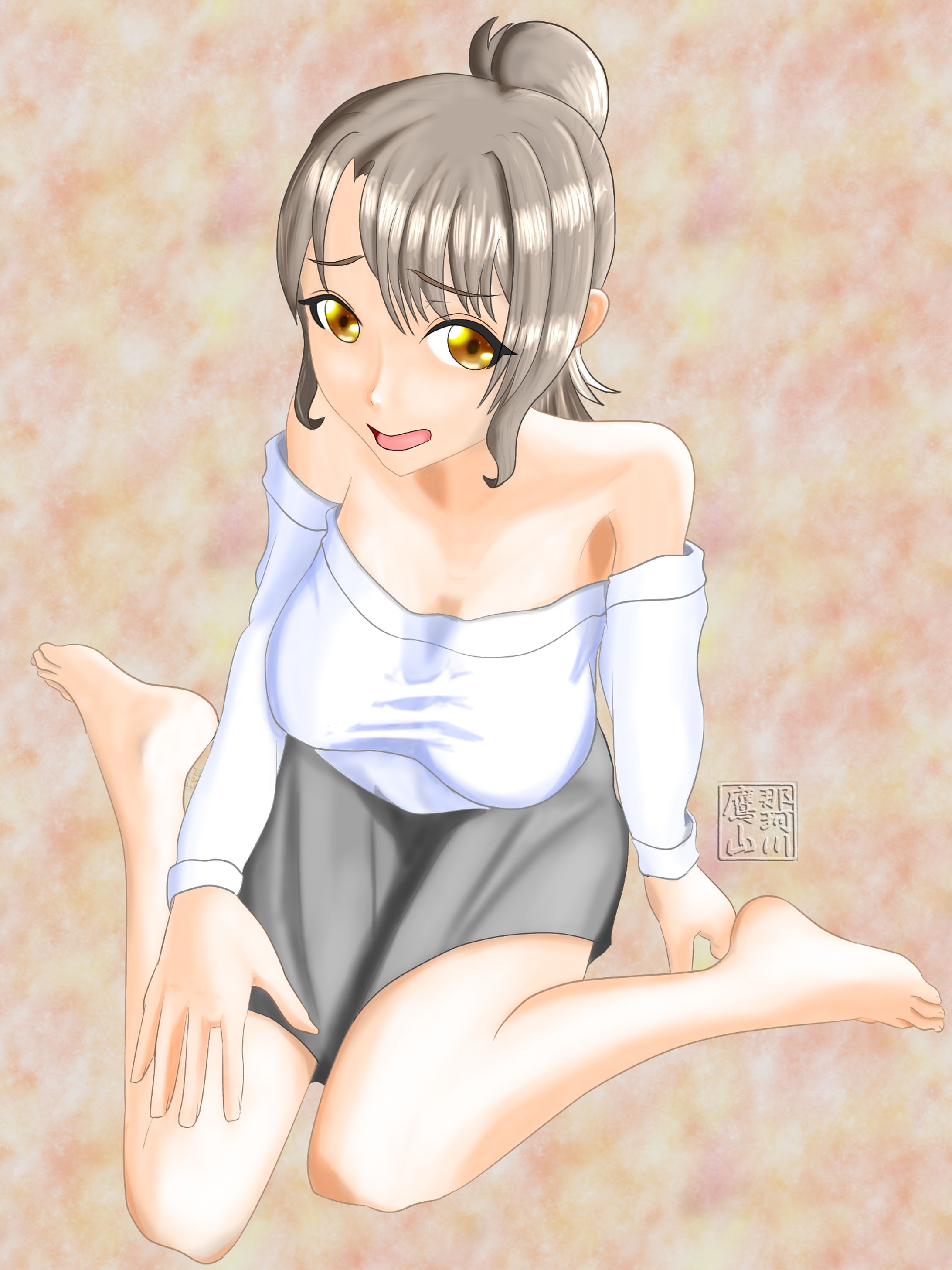 この服似合ってない？-1