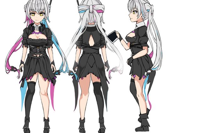 にばんぼしちゃん三面図