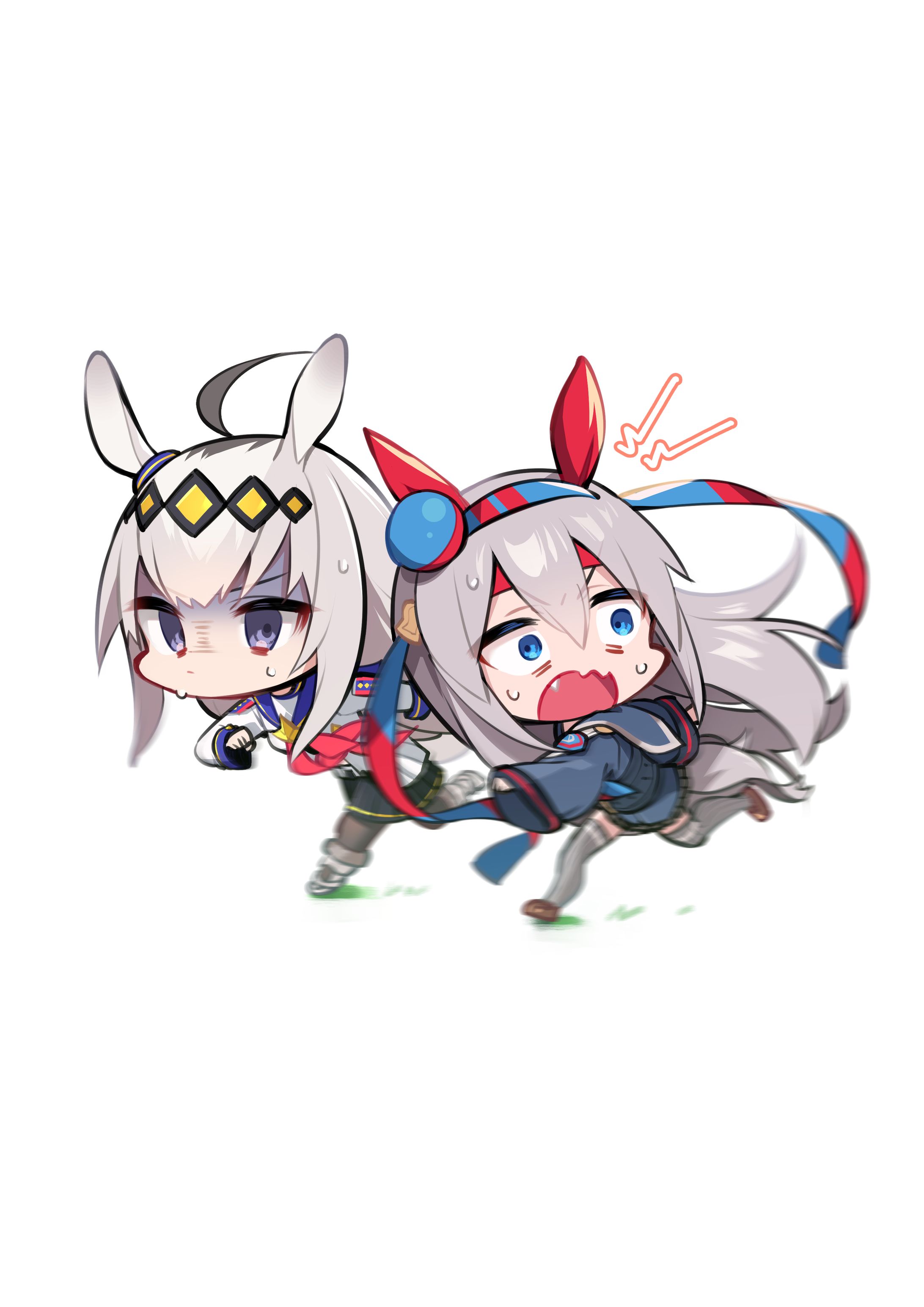 逃げる二人と追いかけるママ-1