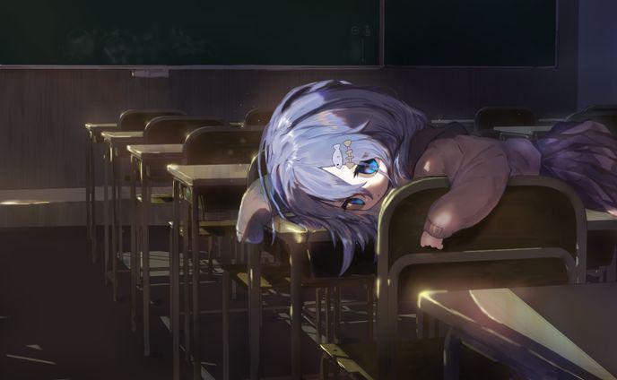 イラスト　教室