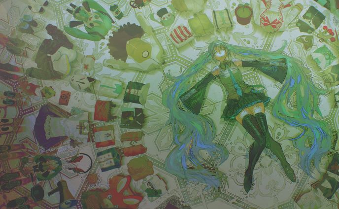 二次創作　初音ミク