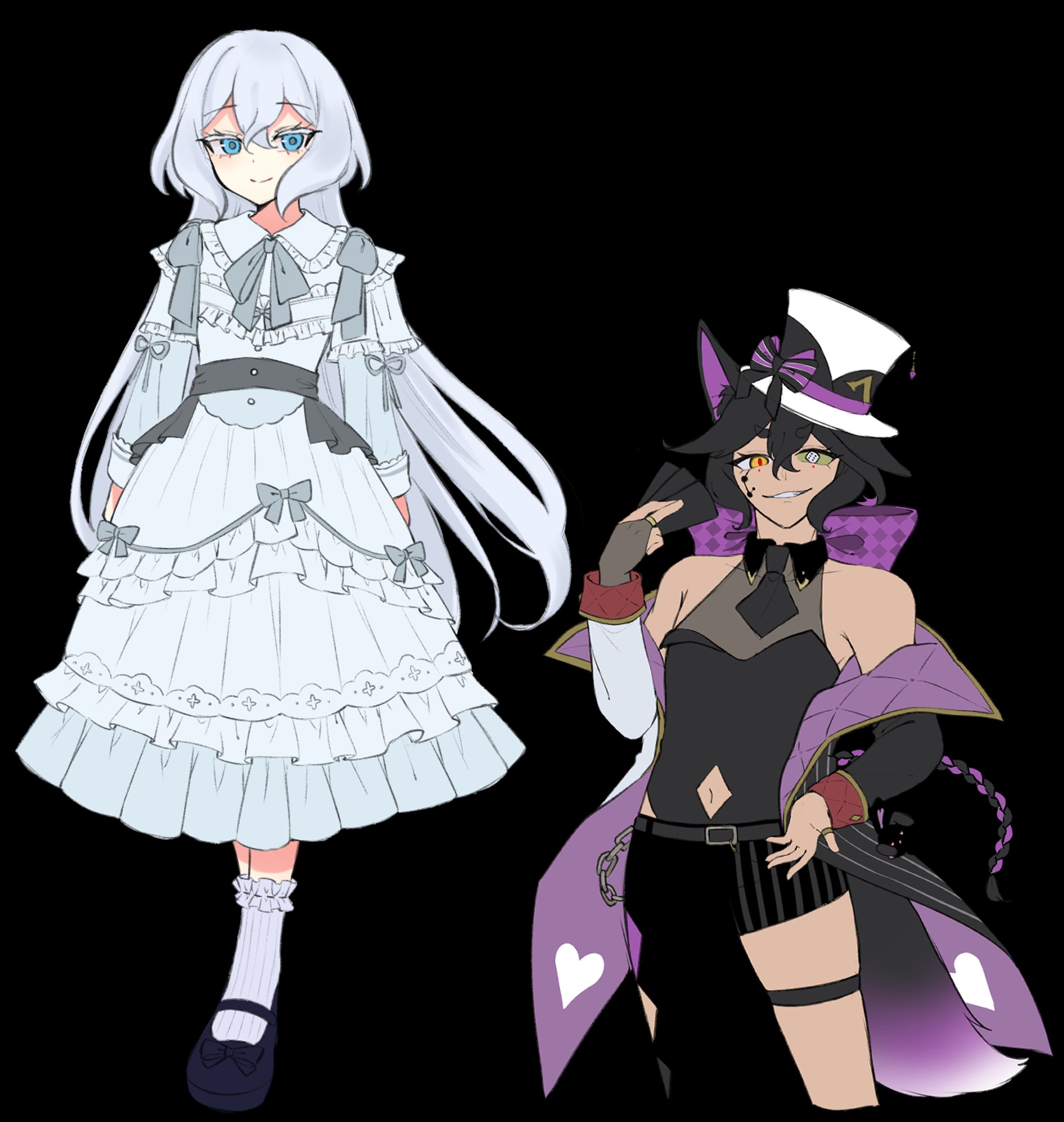 【創作】簡易立ち絵-1