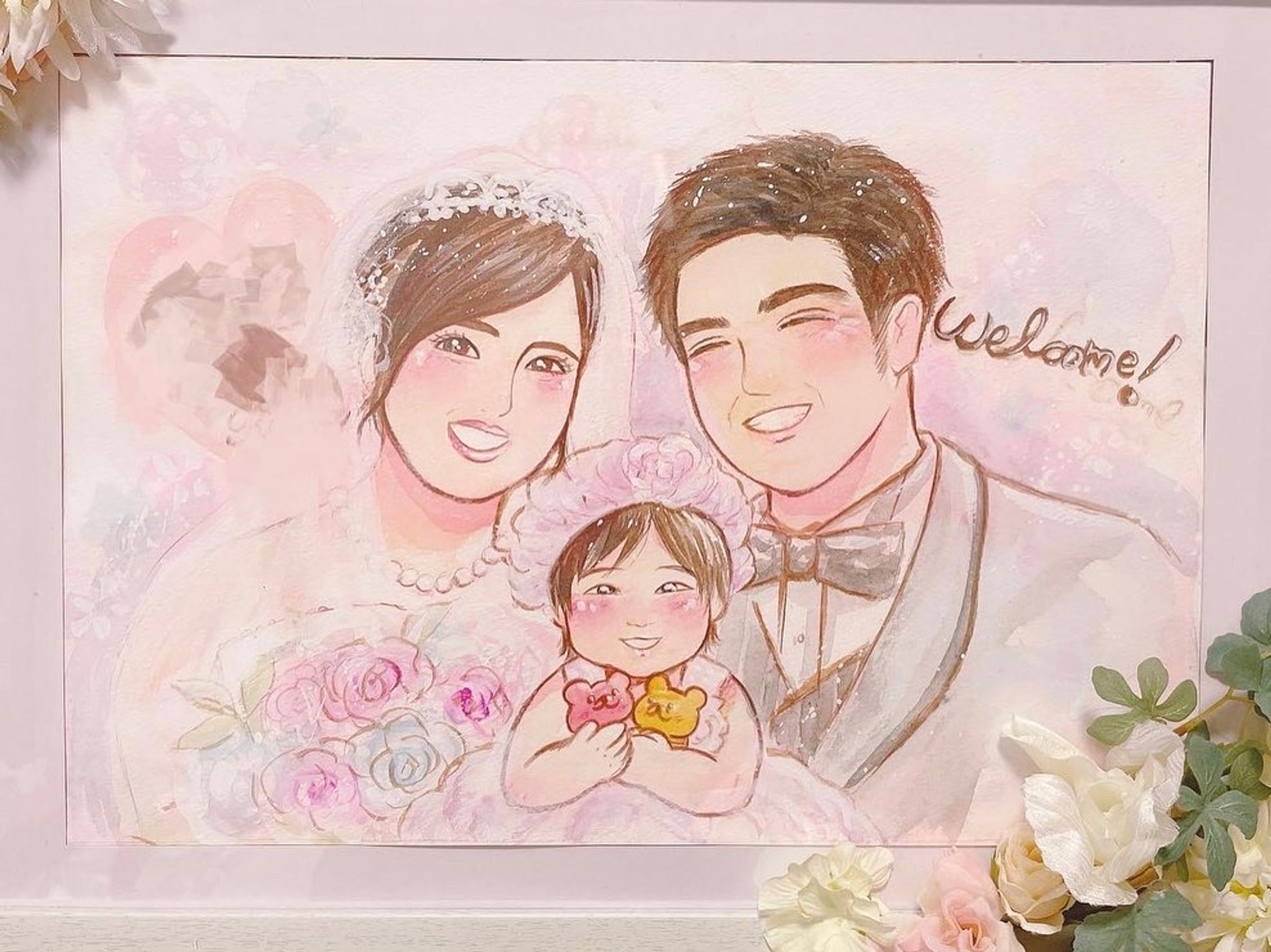 Work / ウェルカムボード-1