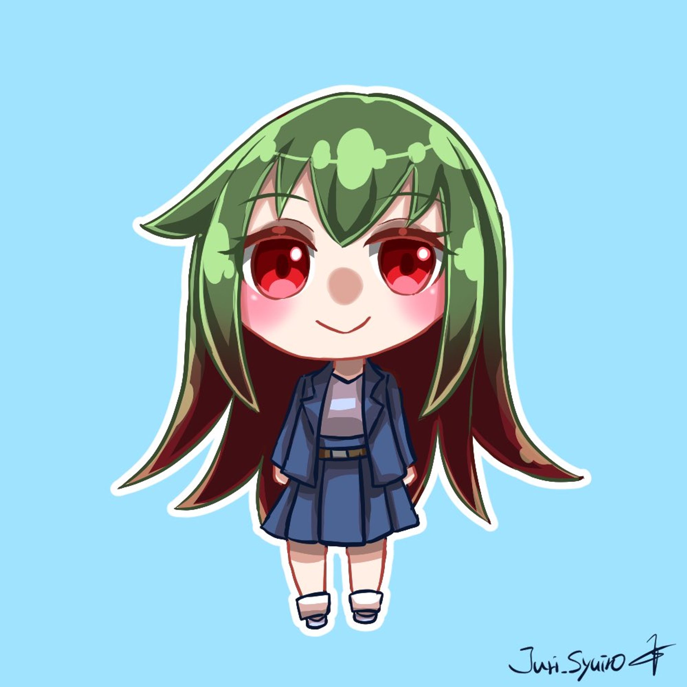 オリジナルキャラクター碧（あおい）ちゃん-1
