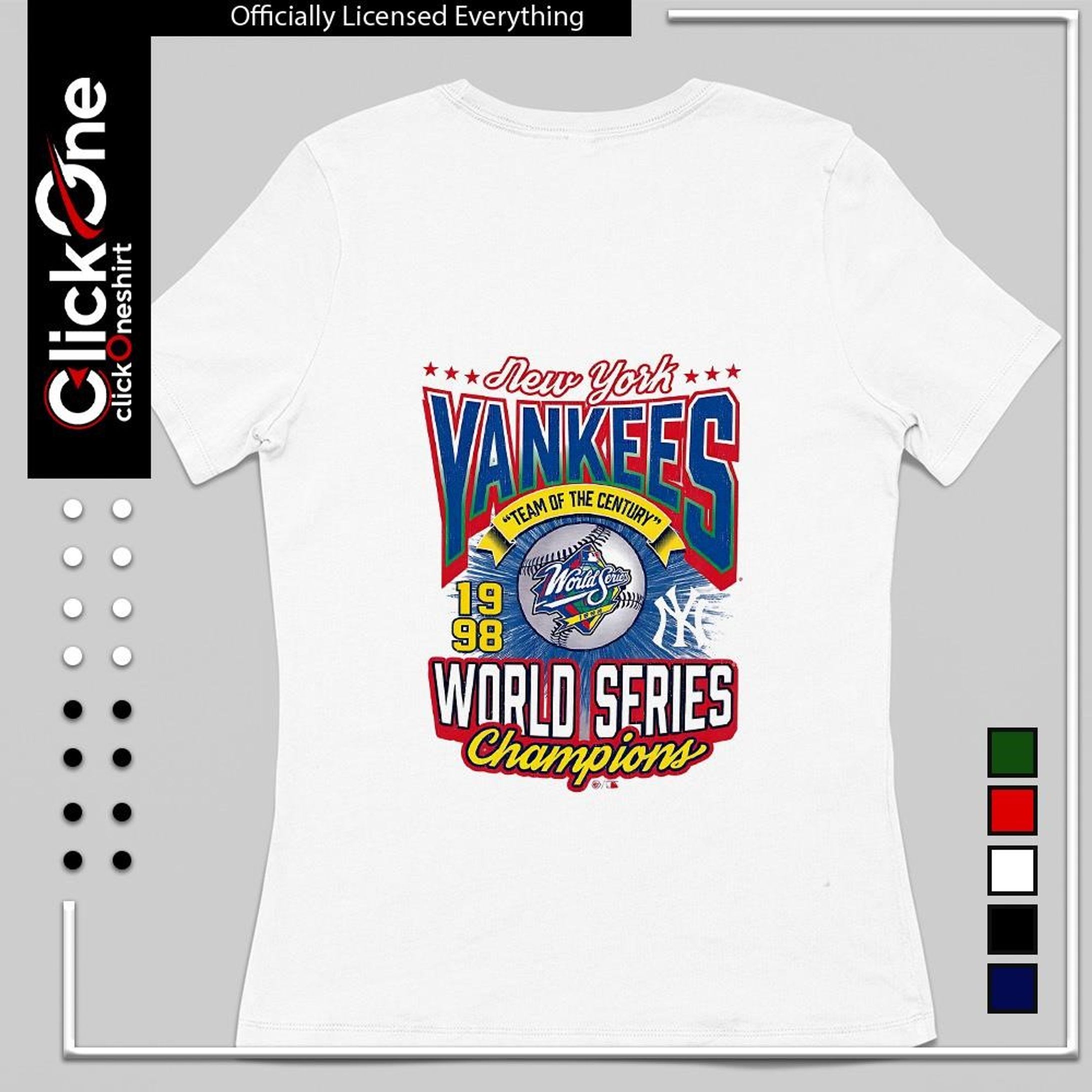 1998 Dynasty – Baseball Legacy Champions Tee-1
