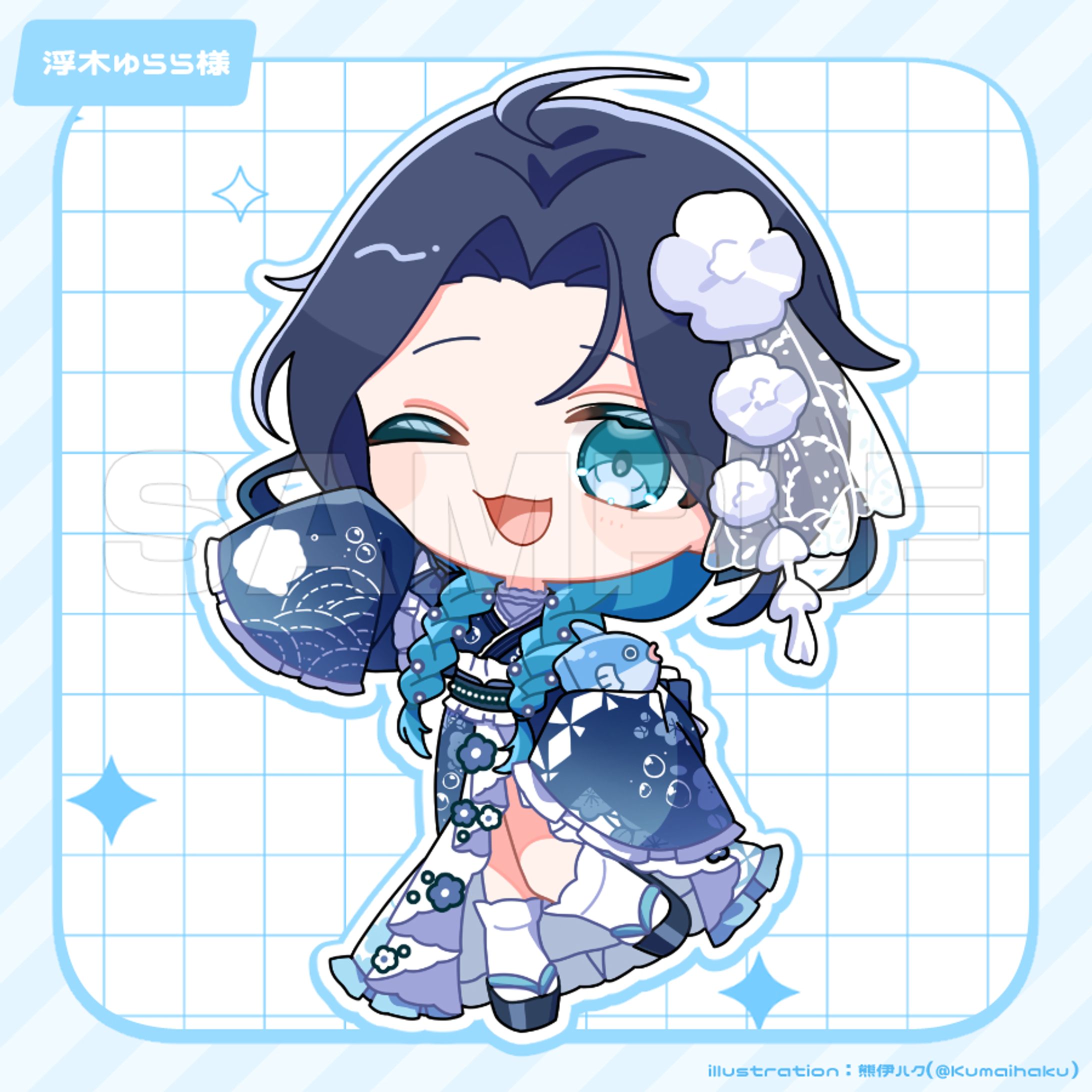 〈お仕事〉ミニキャライラスト/まとめ3-1