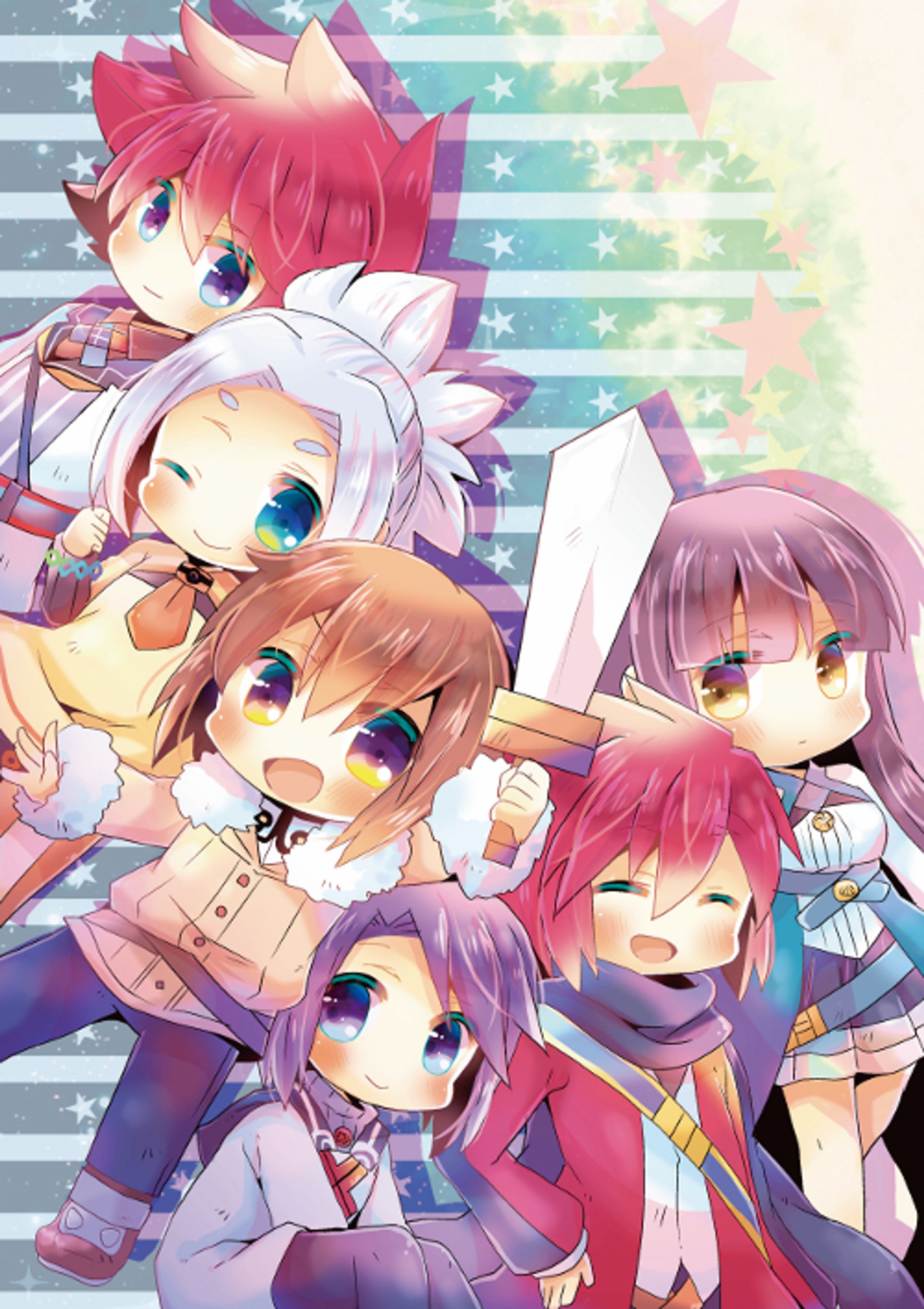 【お仕事】同人イベント 召しませ！喚びませ！さもちゃＢＯＸ２ 告知イラスト-1