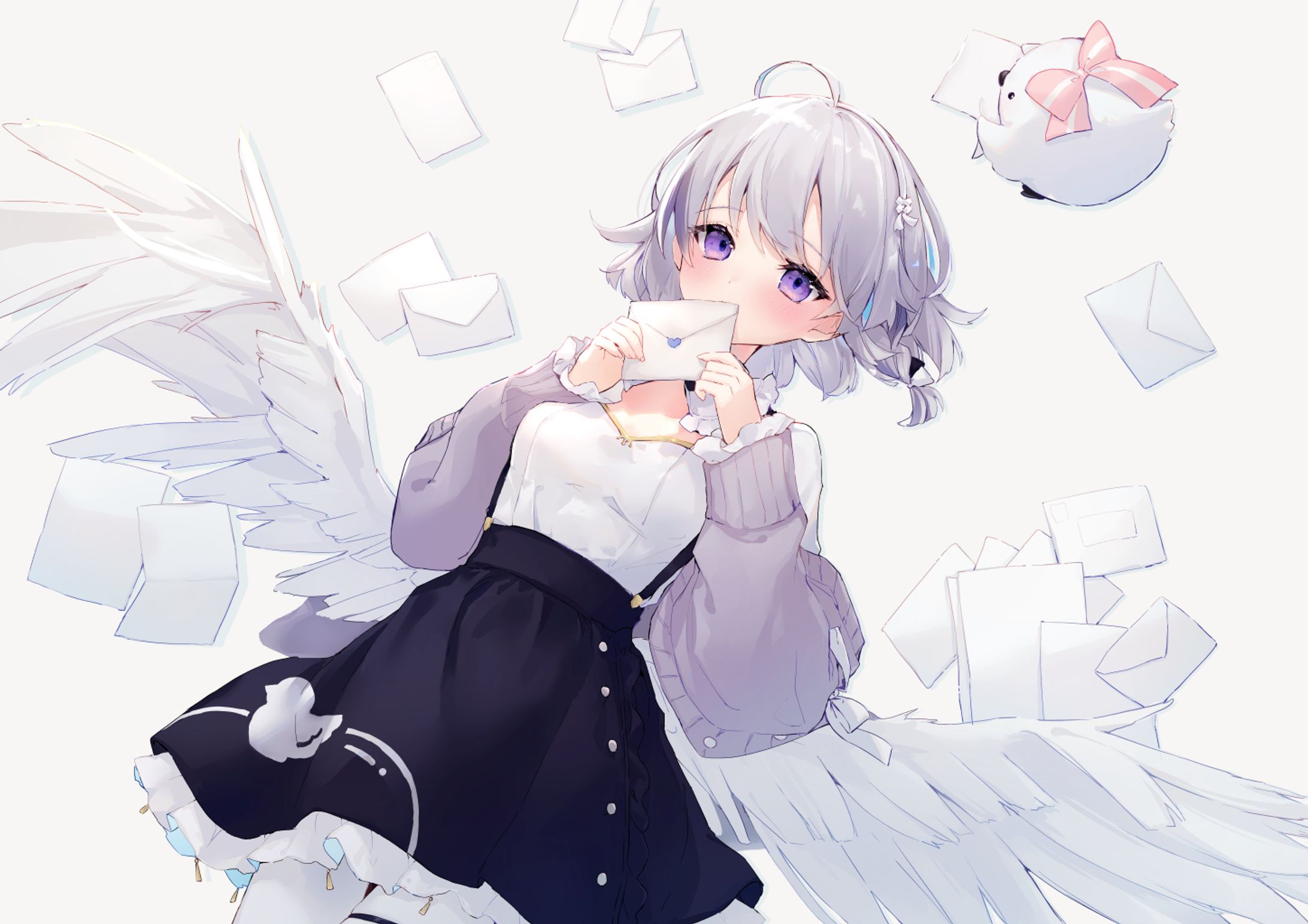 稀羽すう様 ラブレター MVイラスト-1